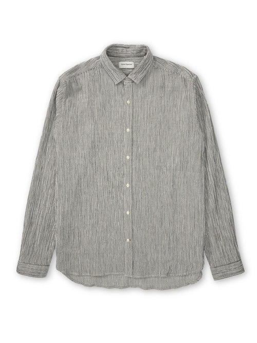  Clerkenwell Tab Shirt Gorwell Navy/White