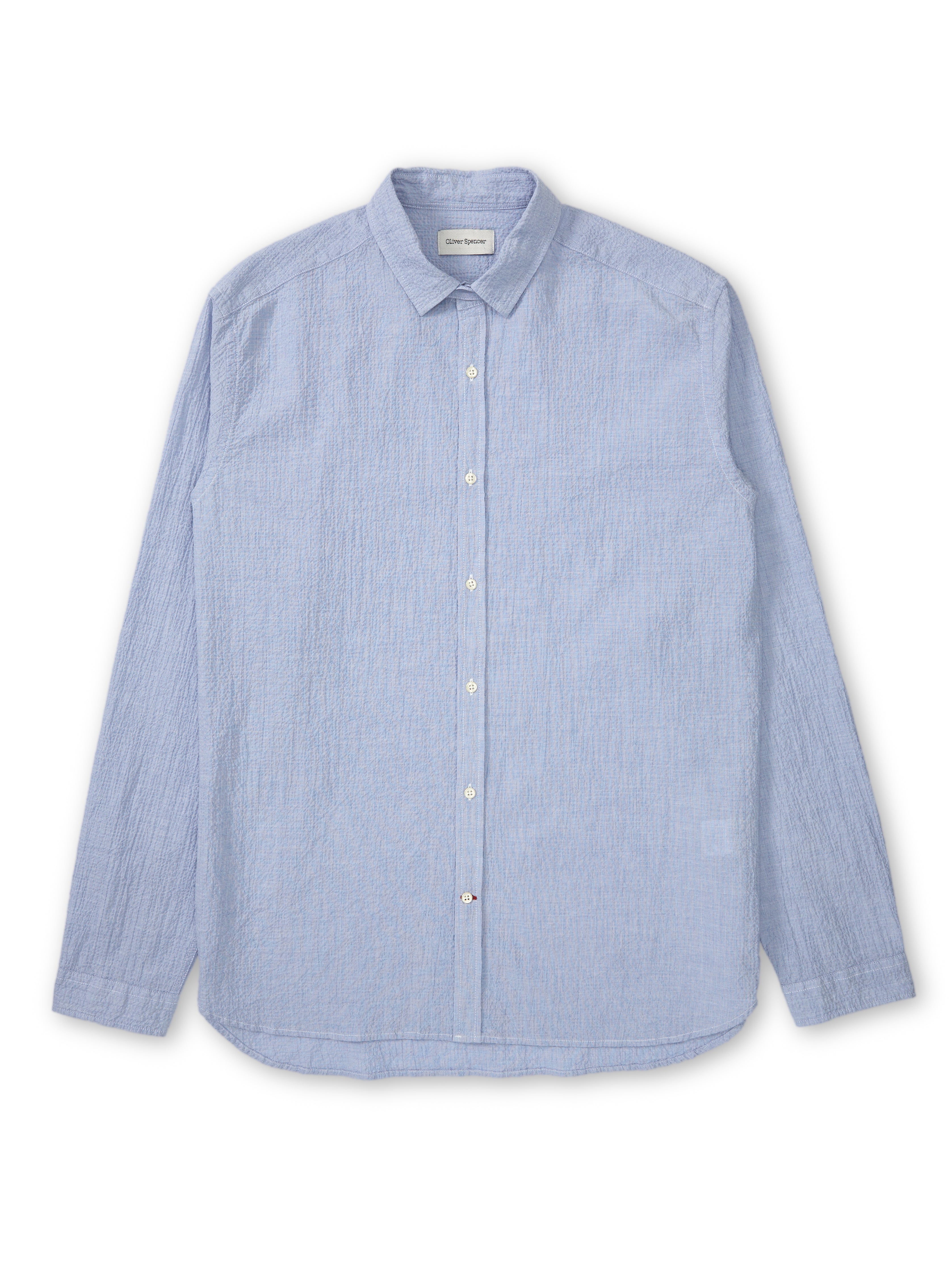  Clerkenwell Tab Shirt Hughes Blue