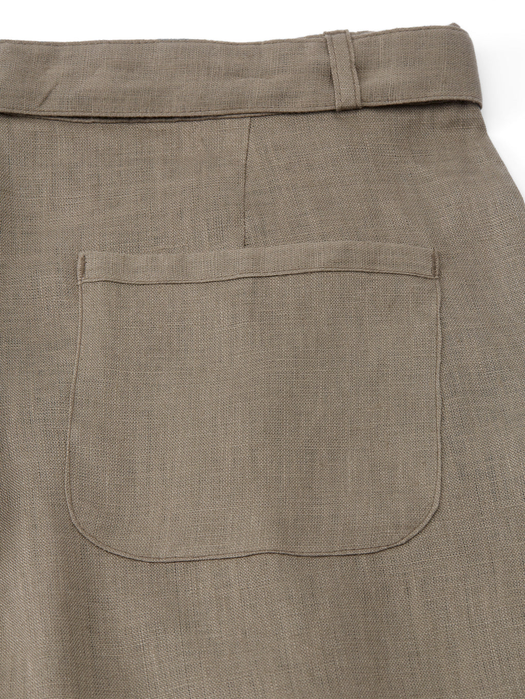  Belted Trousers Padworth Stone
