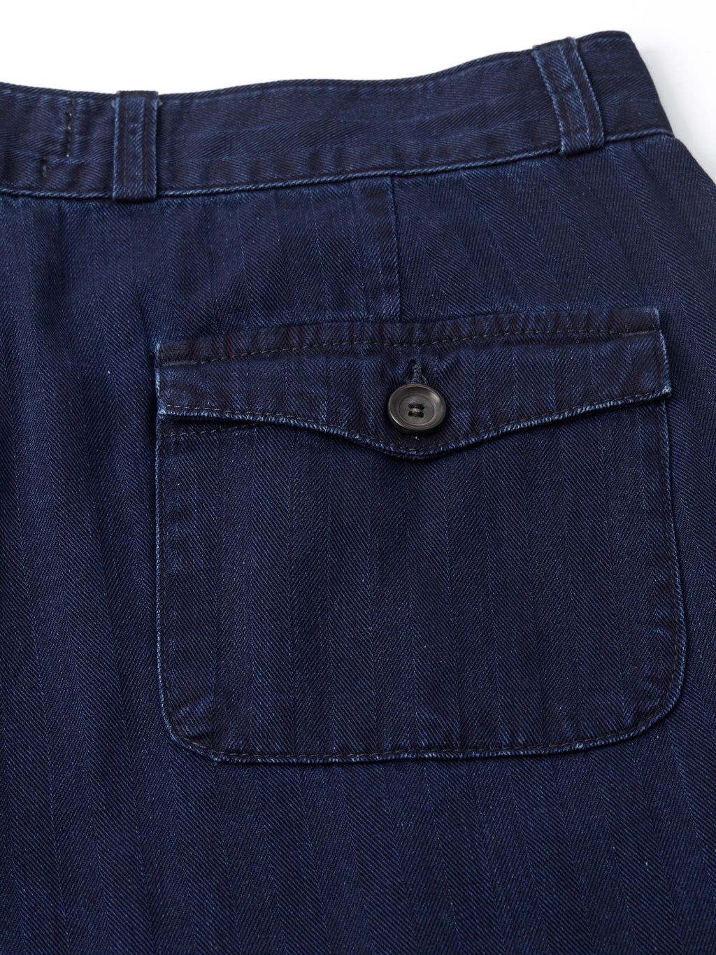  Morton Pleated Trousers Faye Indigo Blue