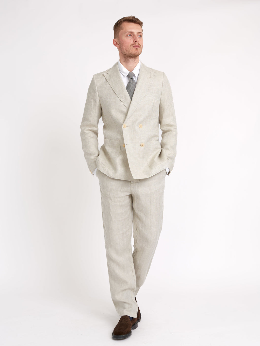  Double-Breasted Jacket Davidson Sand