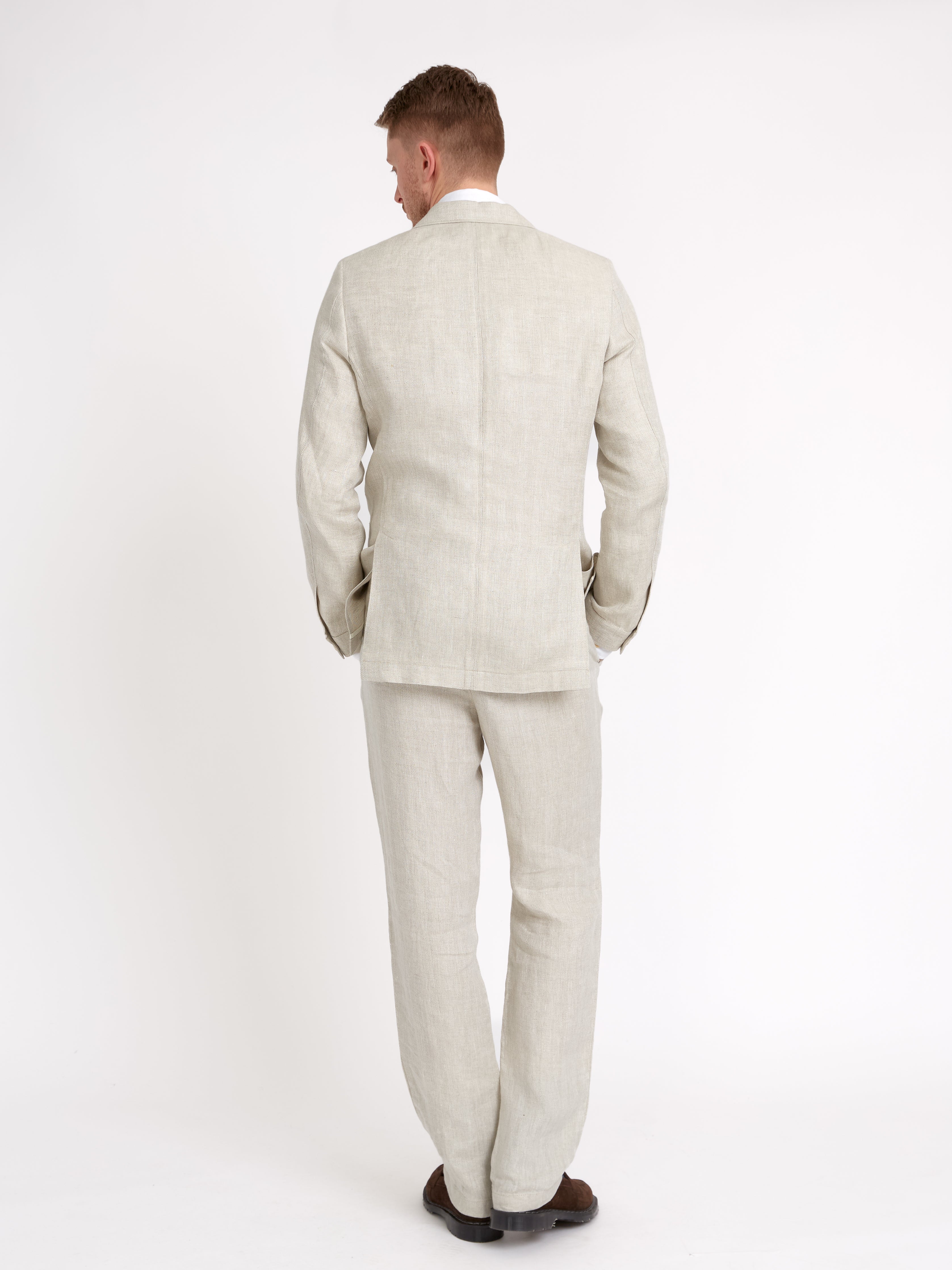  Sand Davidson Double-Breasted Suit