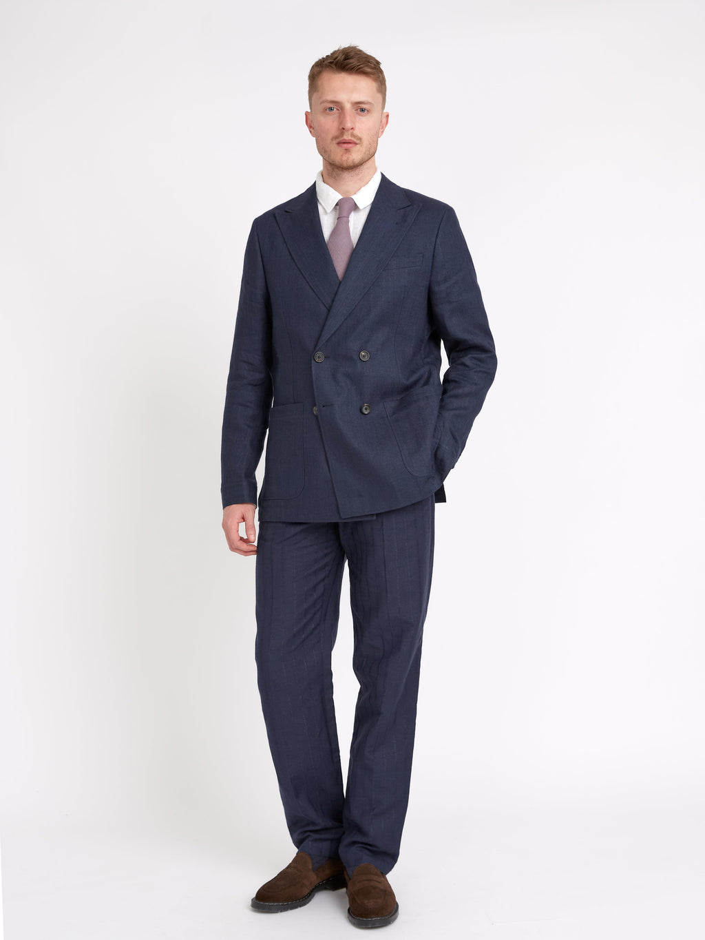  Double-Breasted Jacket Dillard Navy