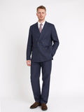  Navy Dillard Double-Breasted Suit