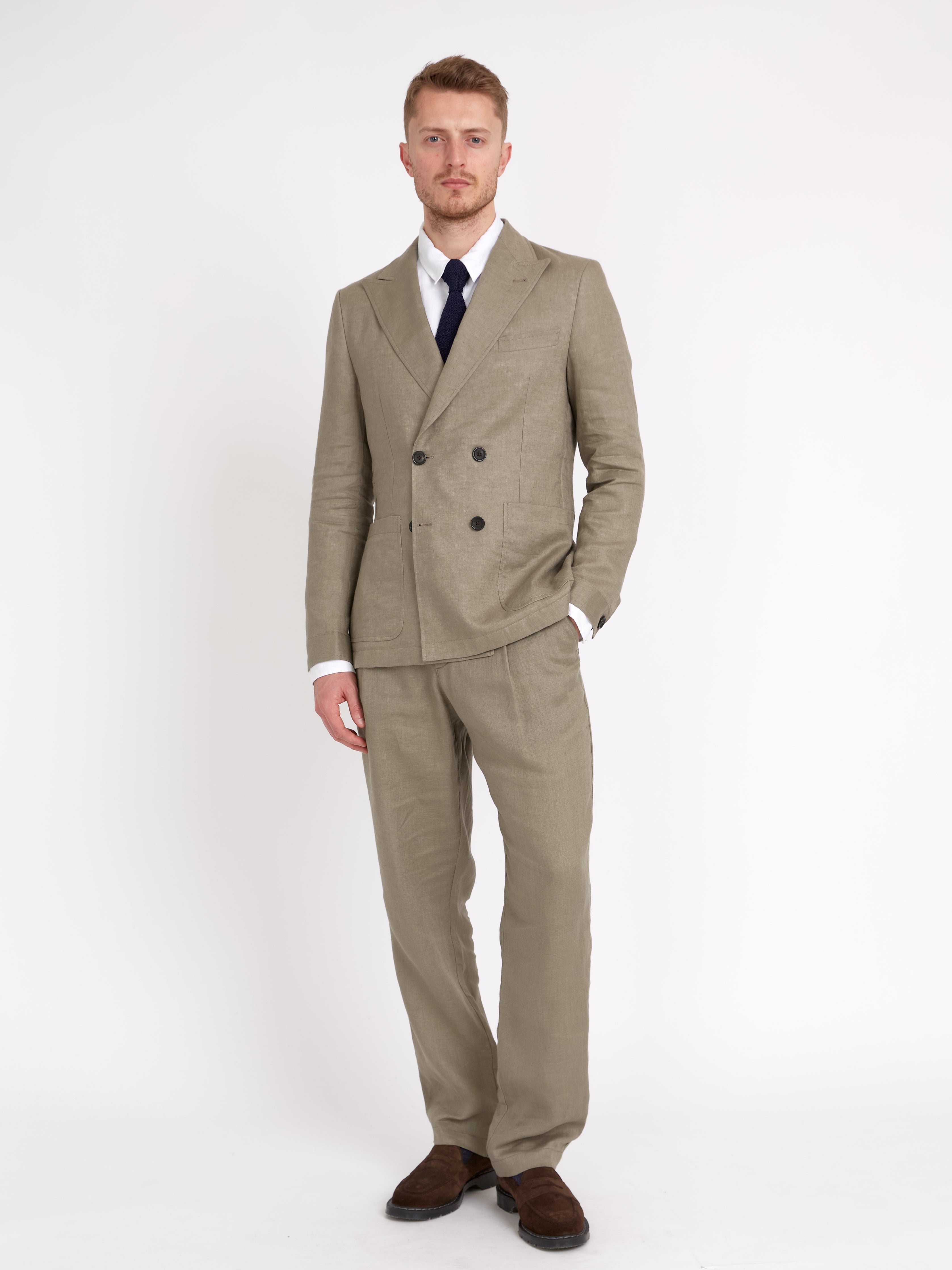  Double-Breasted Jacket Padworth Stone