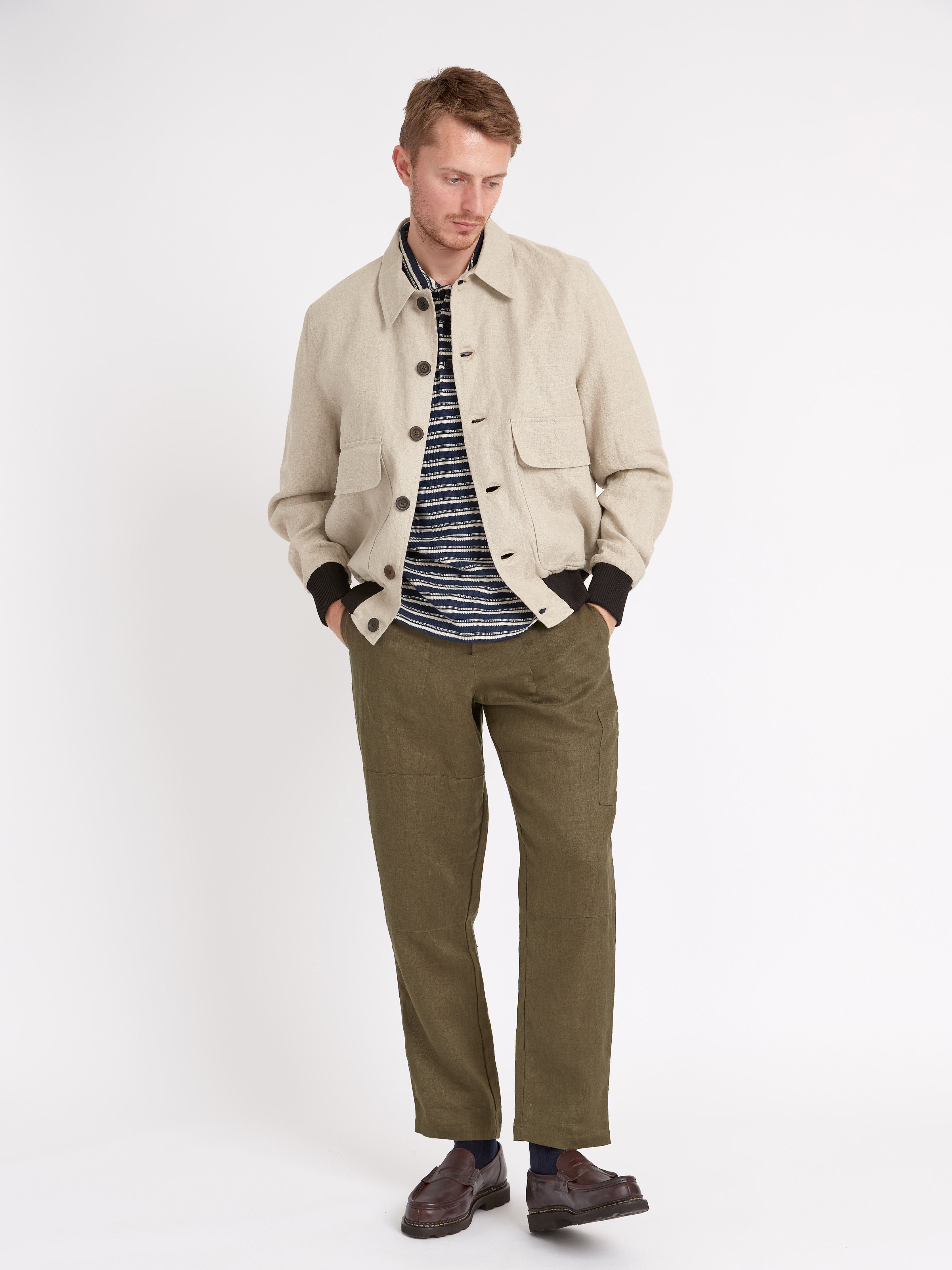  Linfield Bomber Jacket Coney Sand
