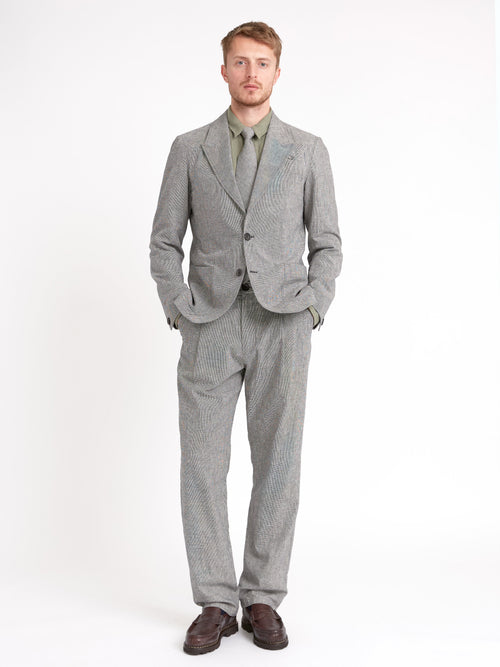  Black/White Rackfield Mansfield Suit