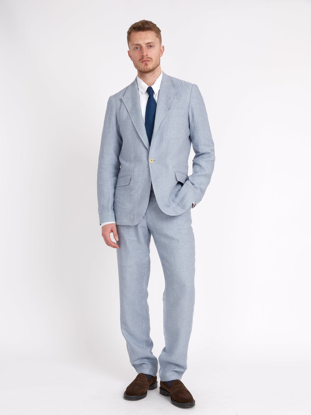  Blue Drescher Wyndhams Suit