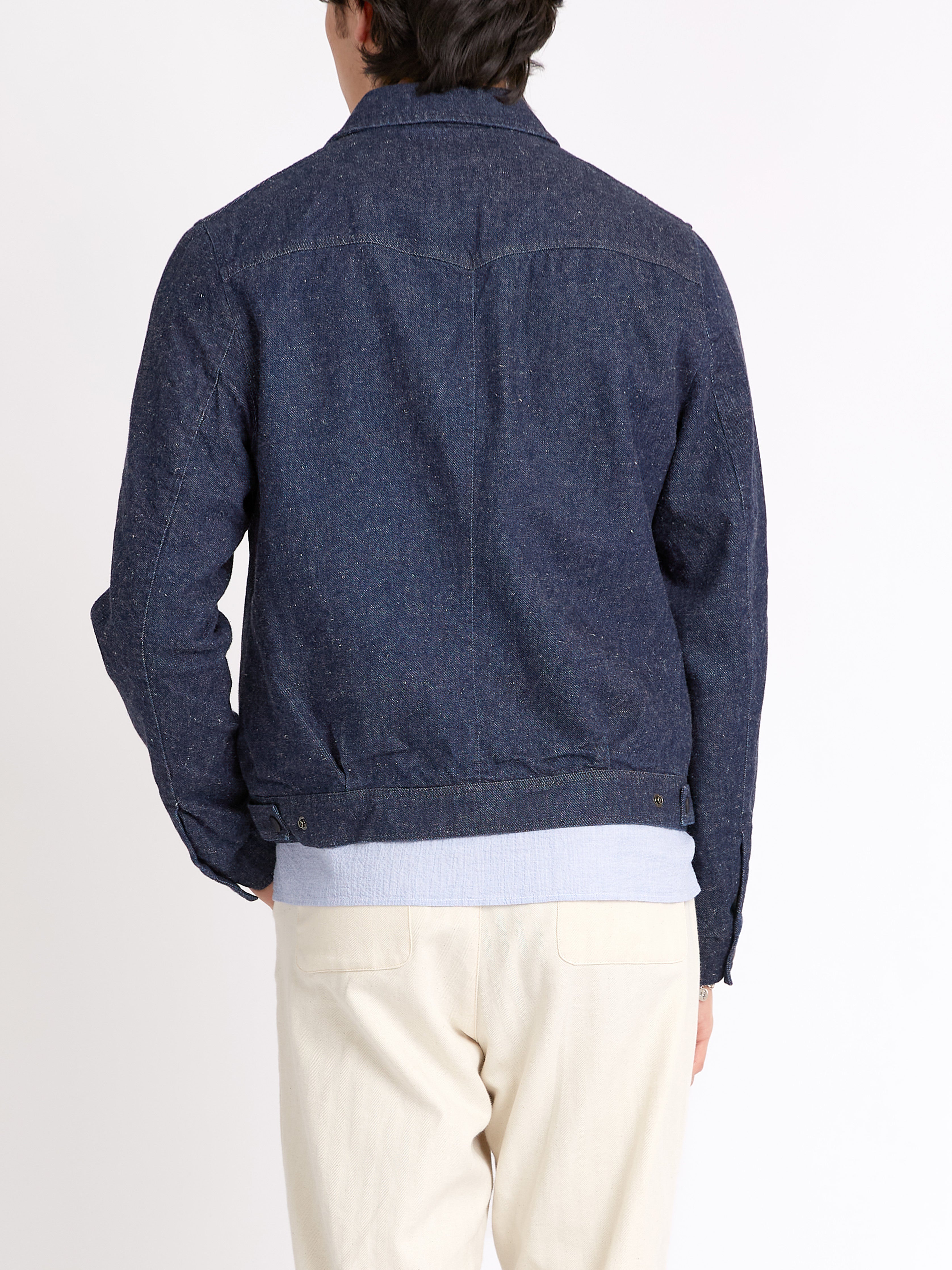  Norton Jacket Burnham Denim Indigo Blue
