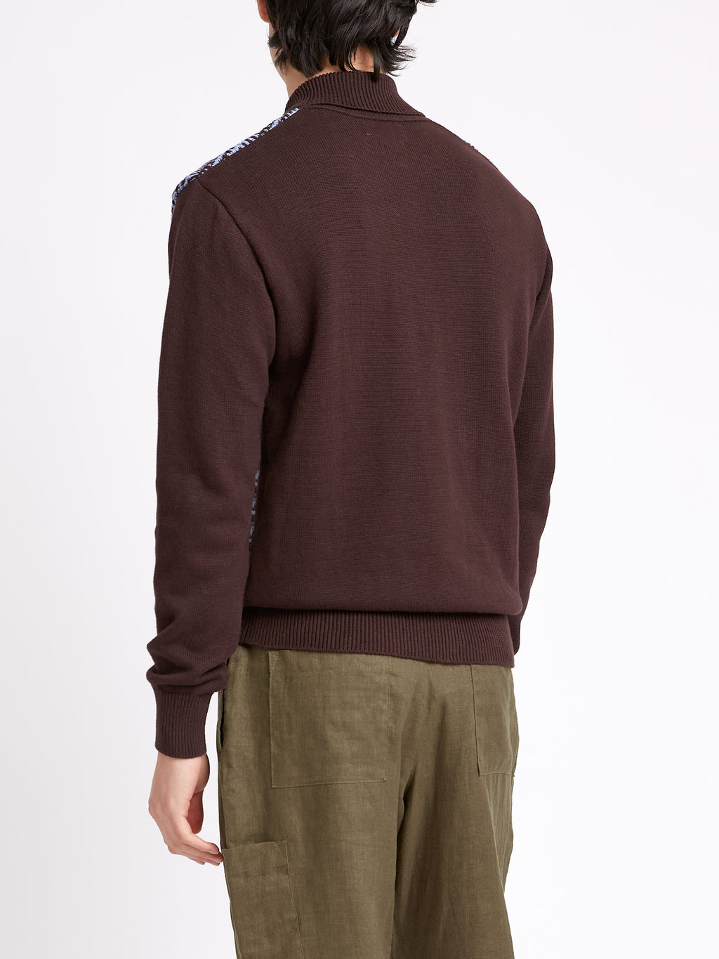  Roxwell Knitted Jacket Riverton Brown