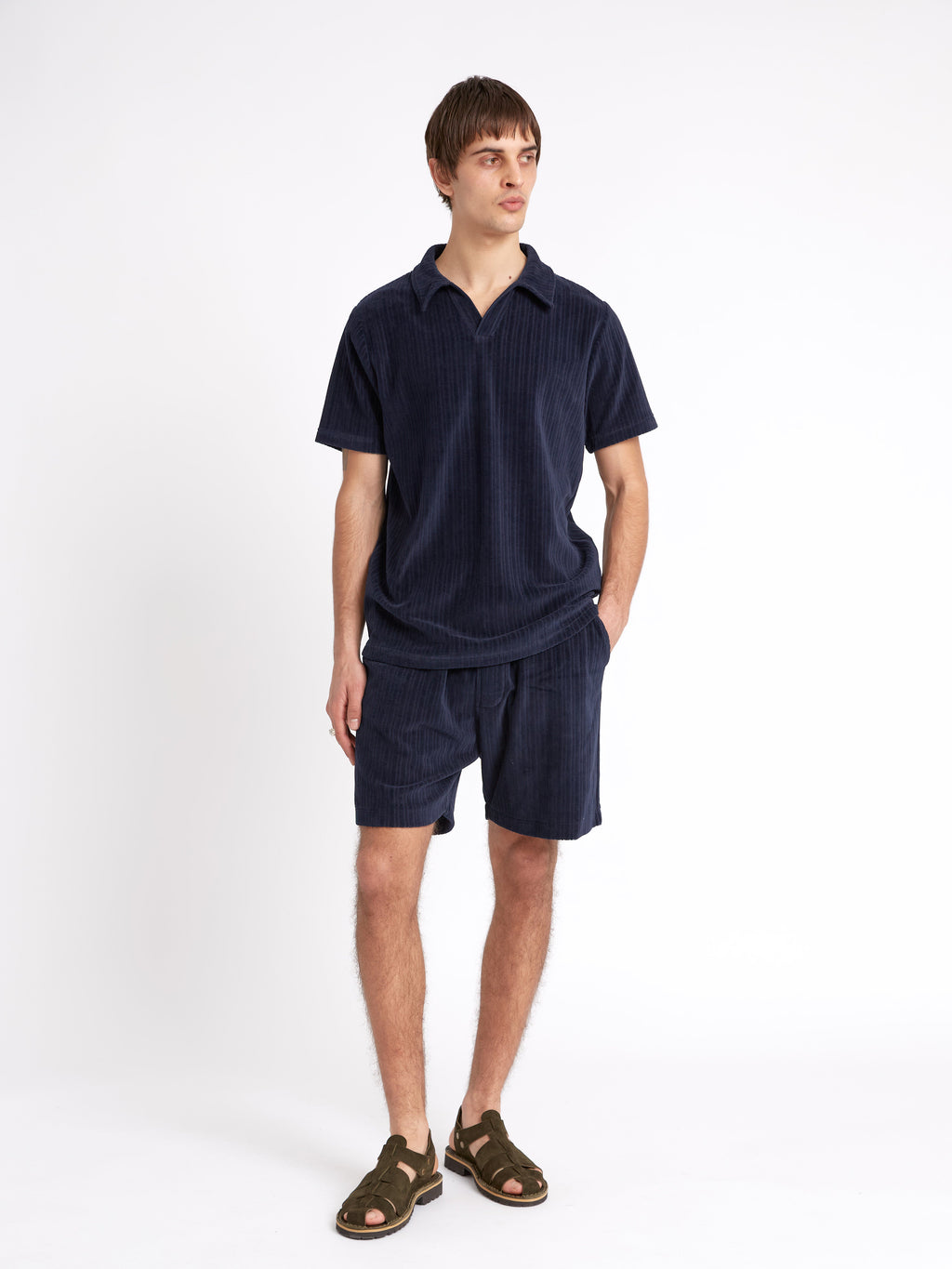  Weston Jersey Shorts Willow Navy