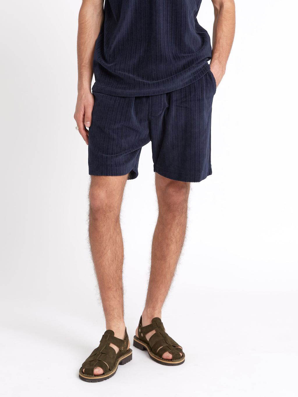  Weston Jersey Shorts Willow Navy