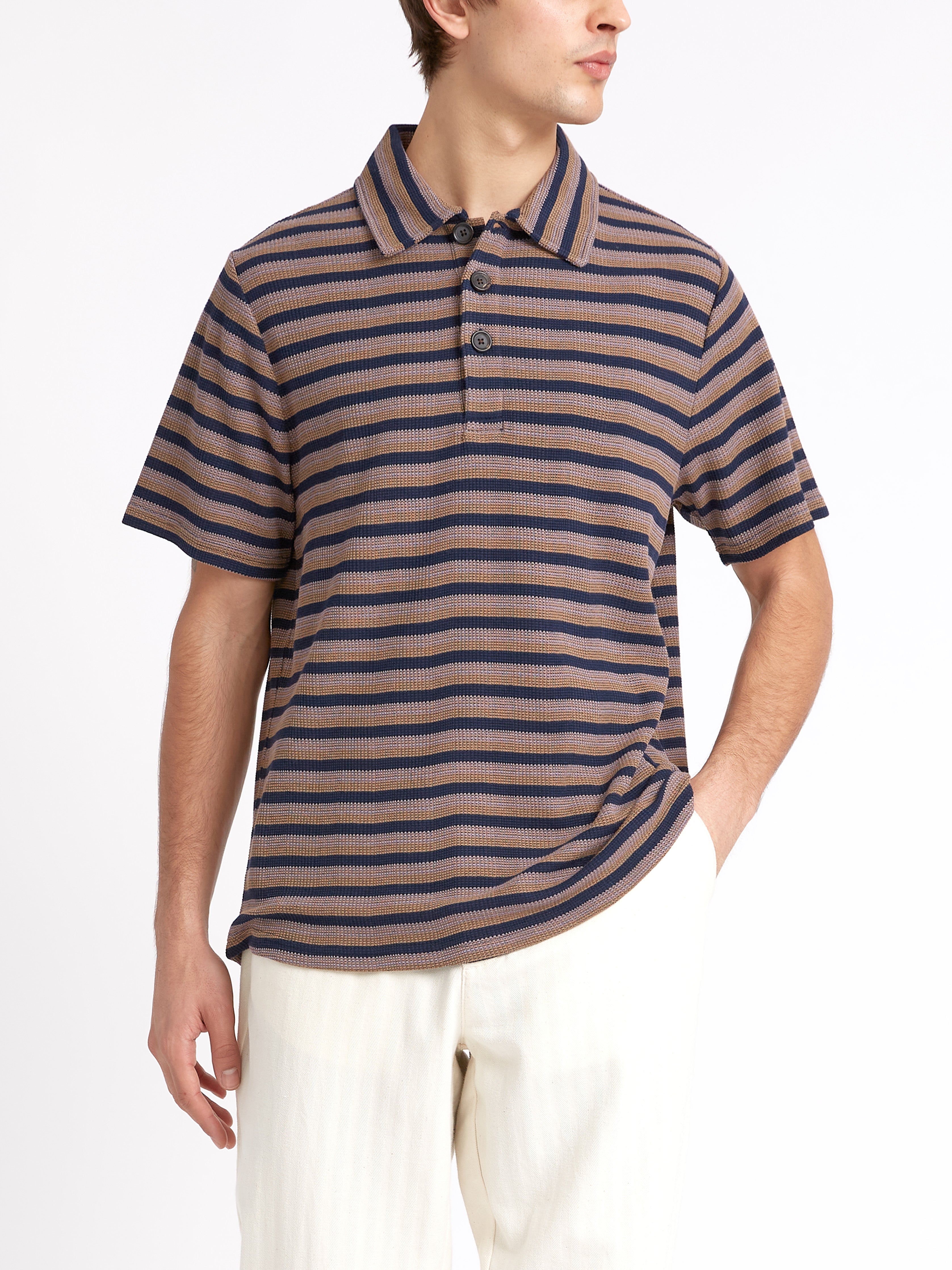  Tabley Polo Shirt Braemar Mauve
