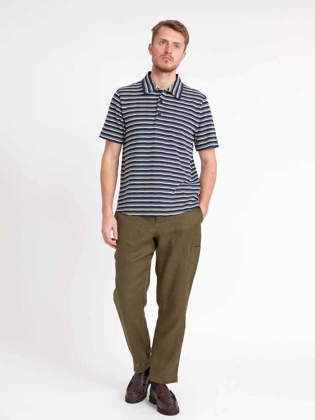  Tabley Polo Shirt Braemar Navy
