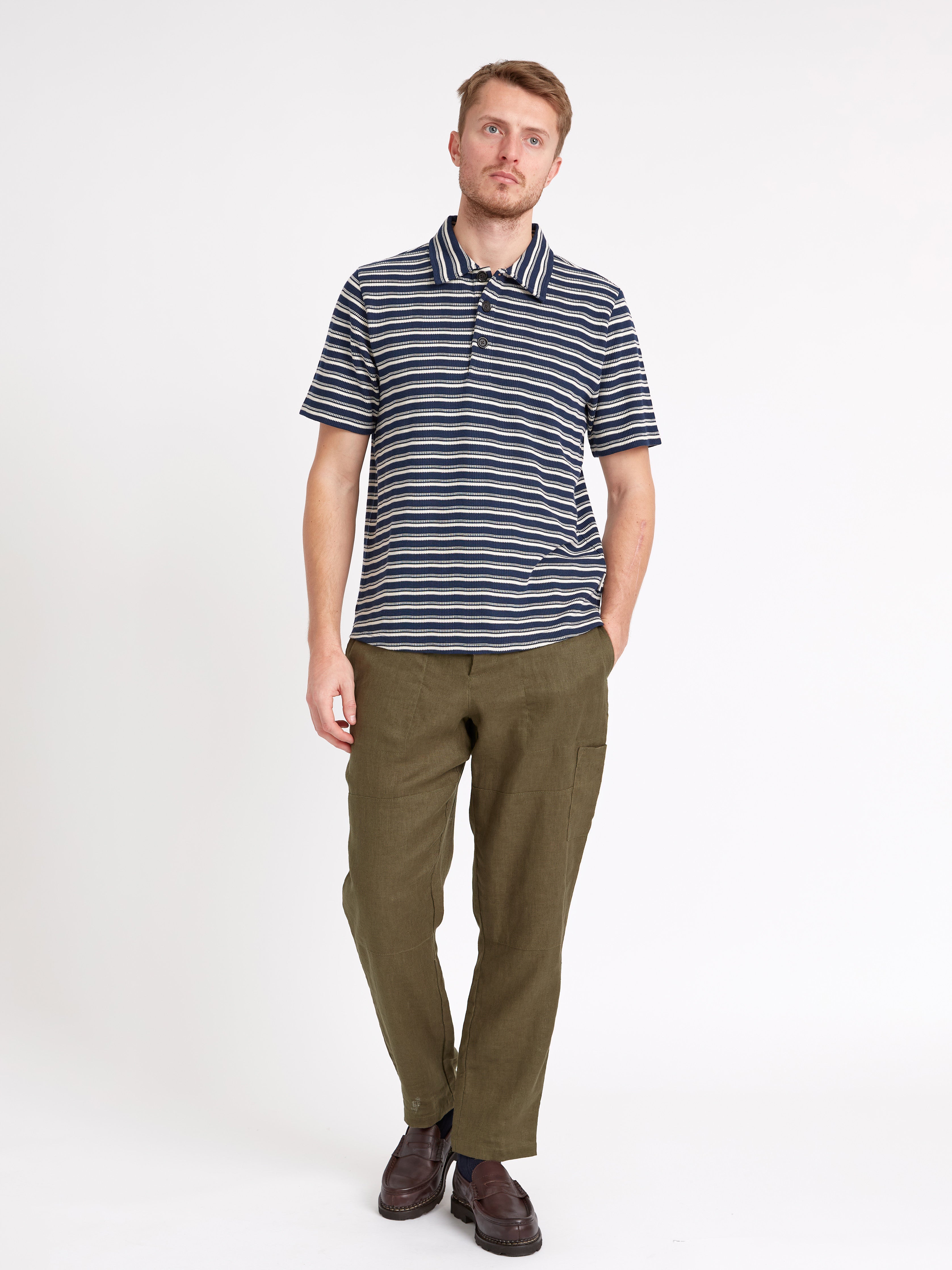  Tabley Polo Shirt Braemar Navy
