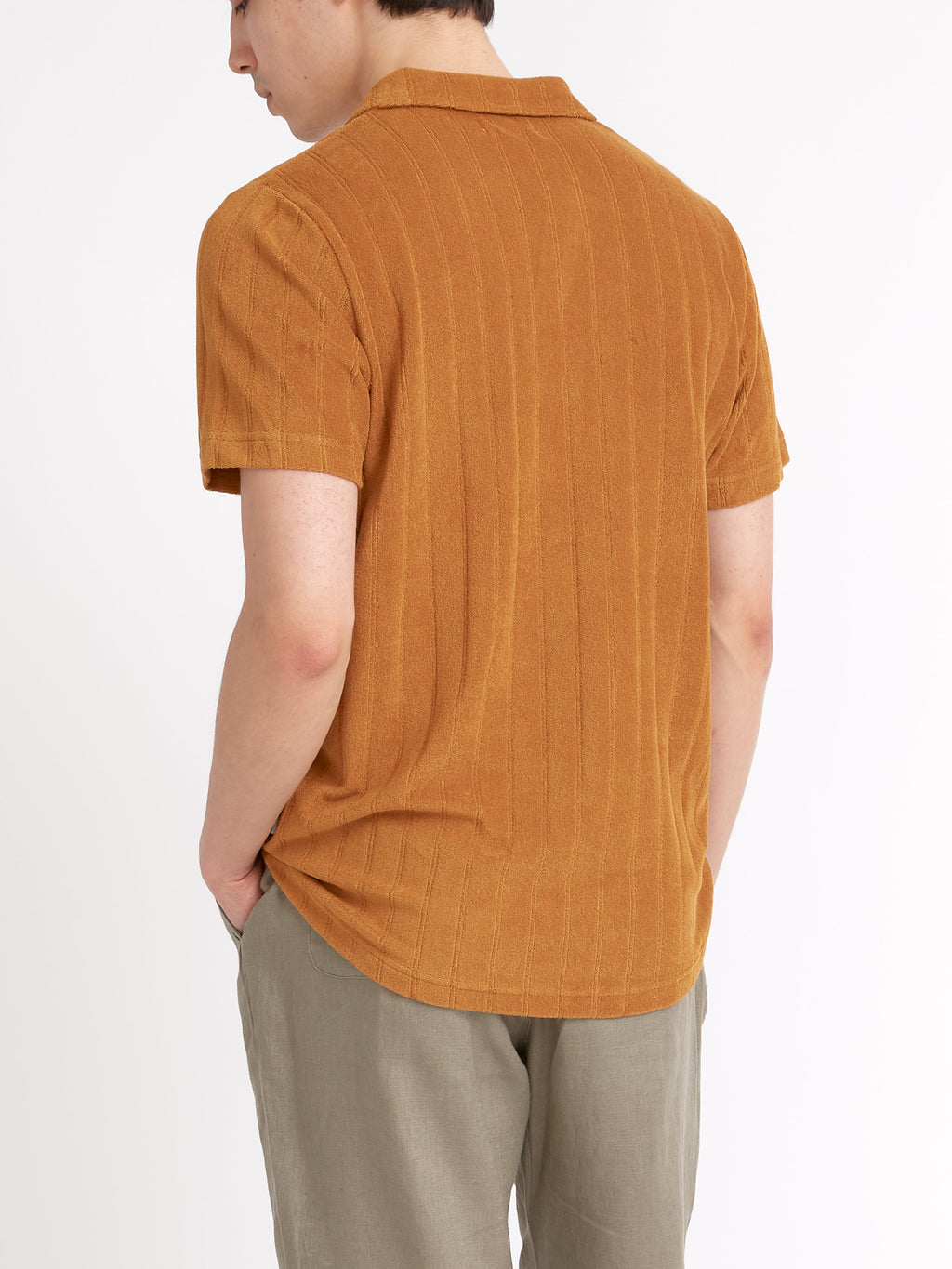  Austell Short Sleeve Polo Shirt Haywood Ochre
