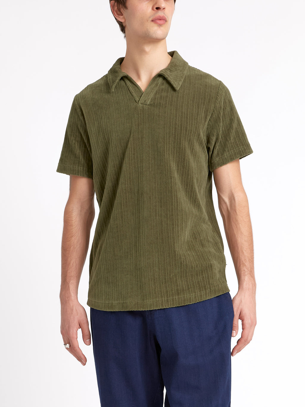  Austell Short Sleeve Polo Shirt Willow Green