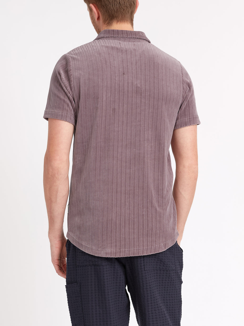  Austell Short Sleeve Polo Shirt Willow Mauve