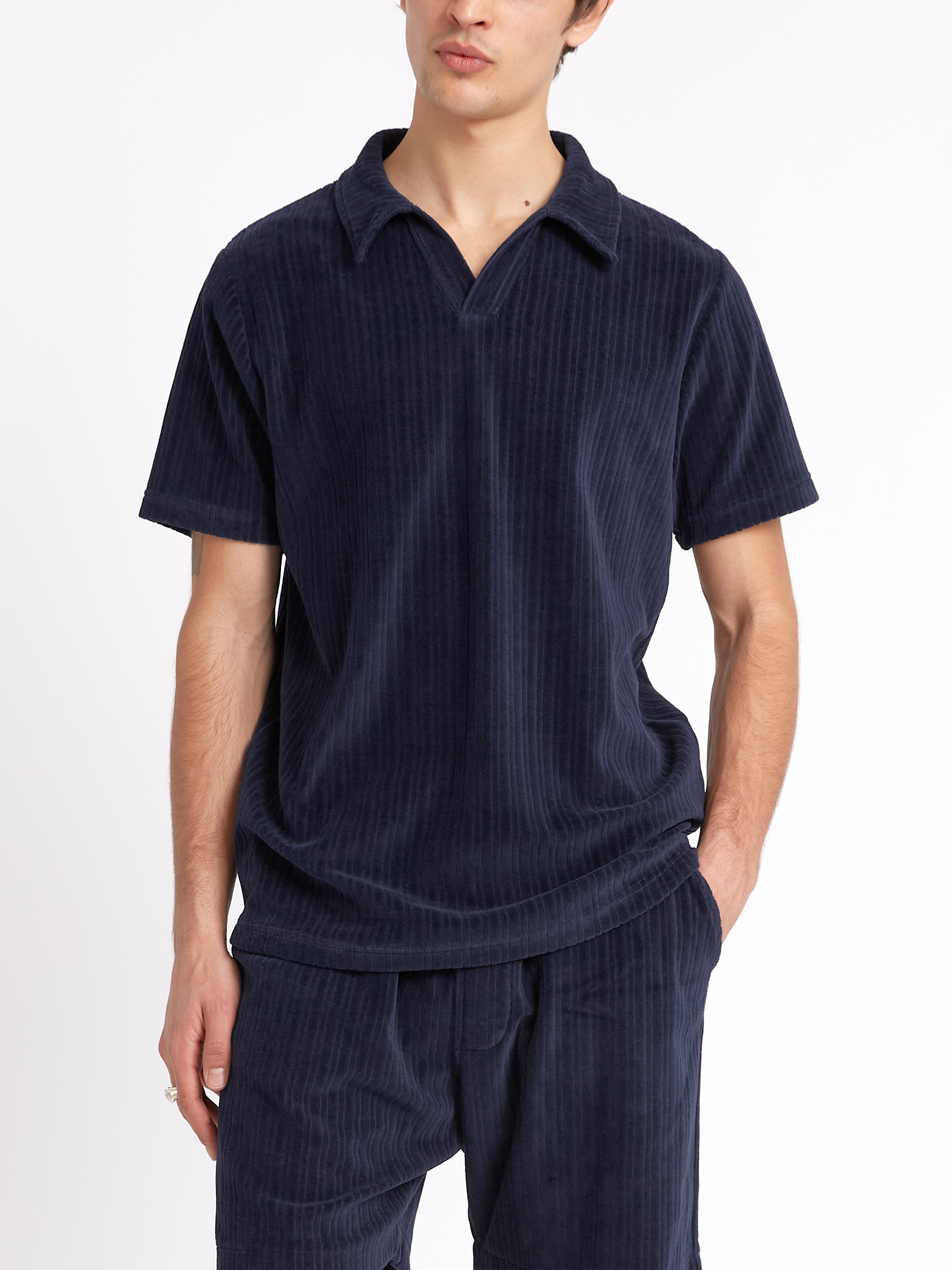  Austell Short Sleeve Polo Shirt Willow Navy