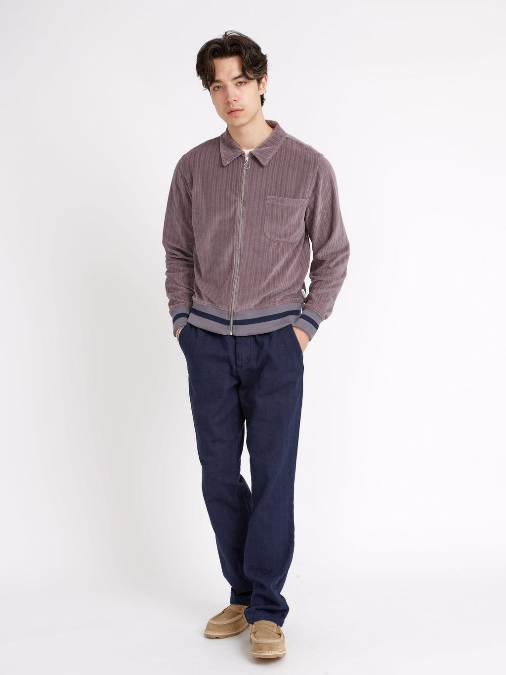  Bradstone Jersey Jacket Willow Mauve