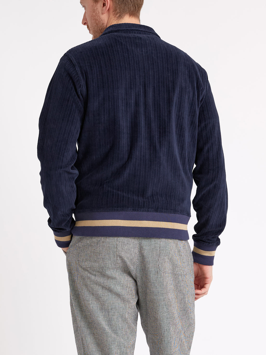  Bradstone Jersey Jacket Willow Navy