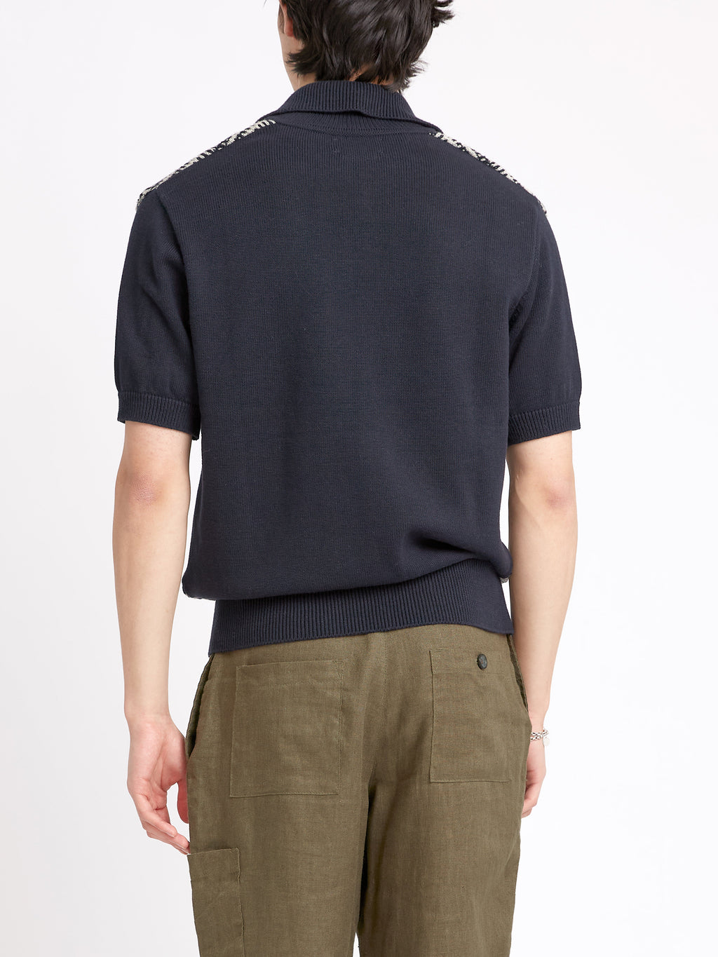  Short Sleeve Penhale Polo Shirt Riverton Navy