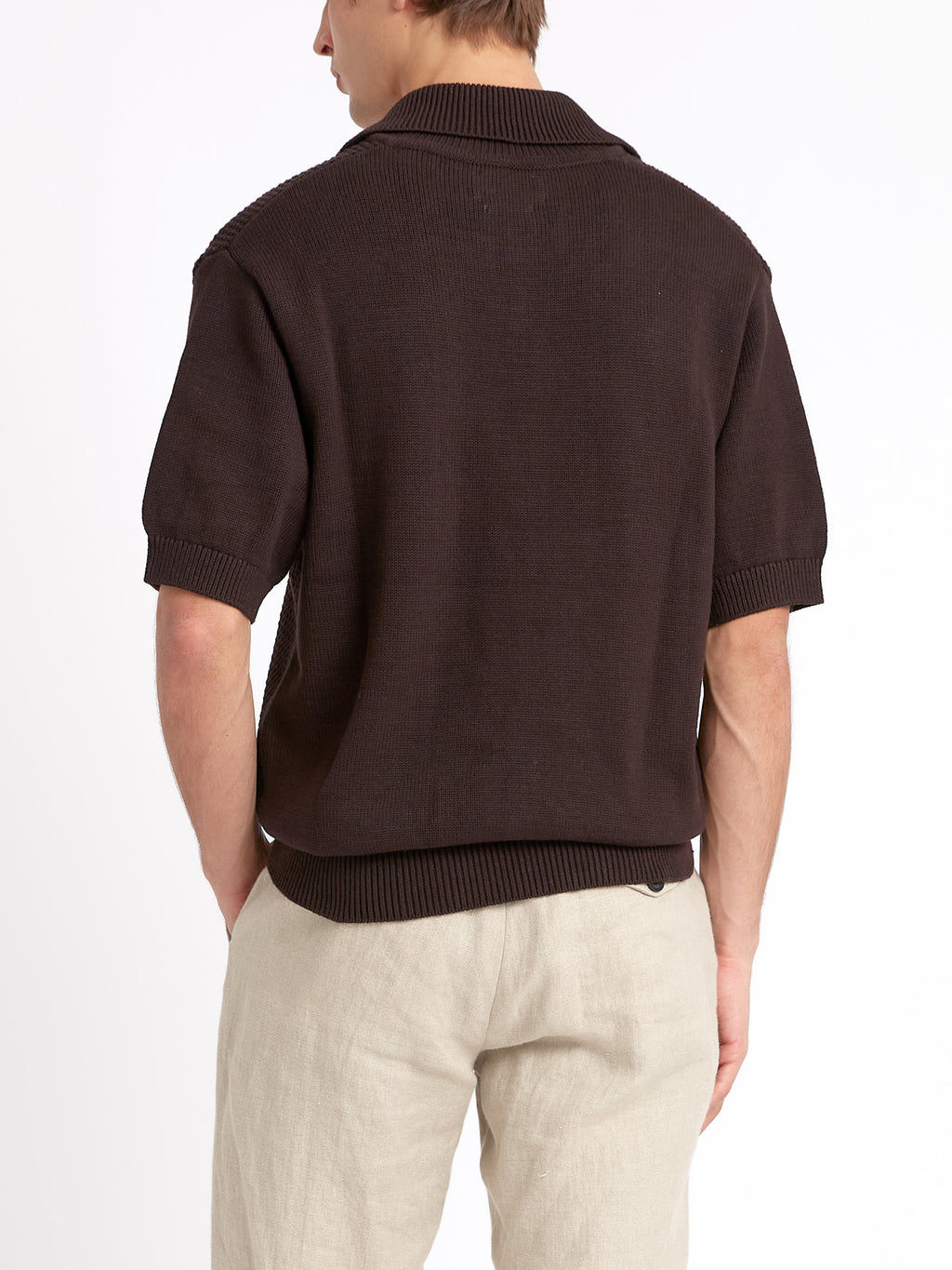  Short Sleeve Penhale Polo Shirt Riverton Brown