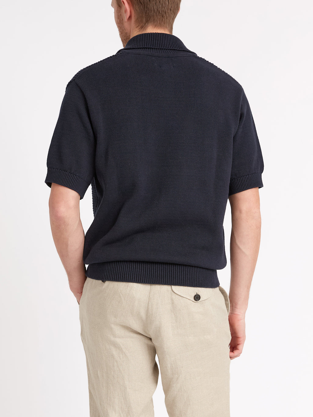  Short Sleeve Penhale Polo Shirt Tamar Navy