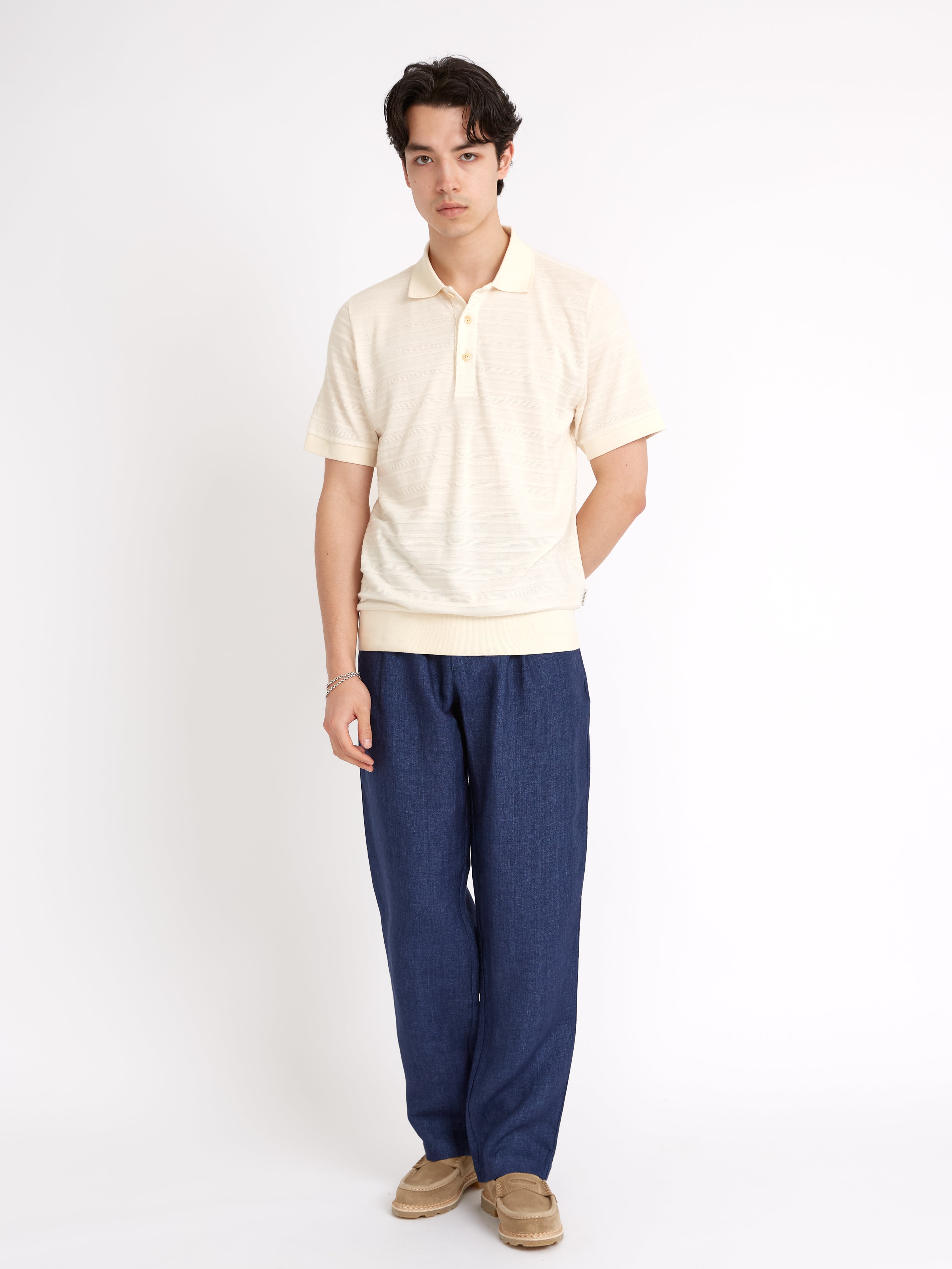  Glendale Polo Shirt Dornie Cream
