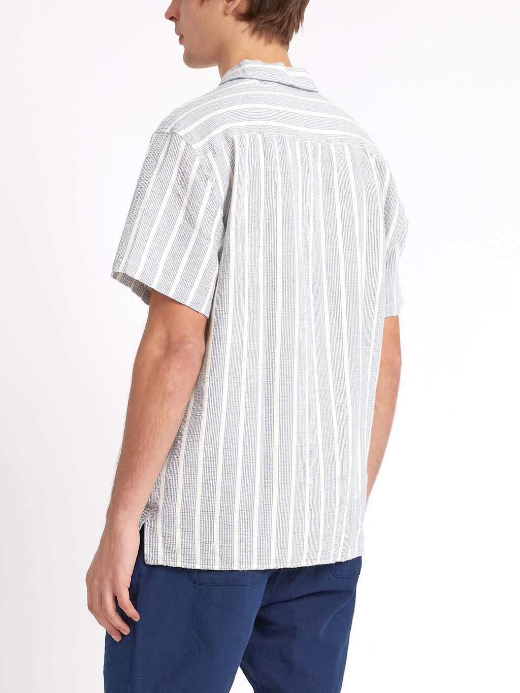  Riviera Short Sleeve Shirt Barlow Blue