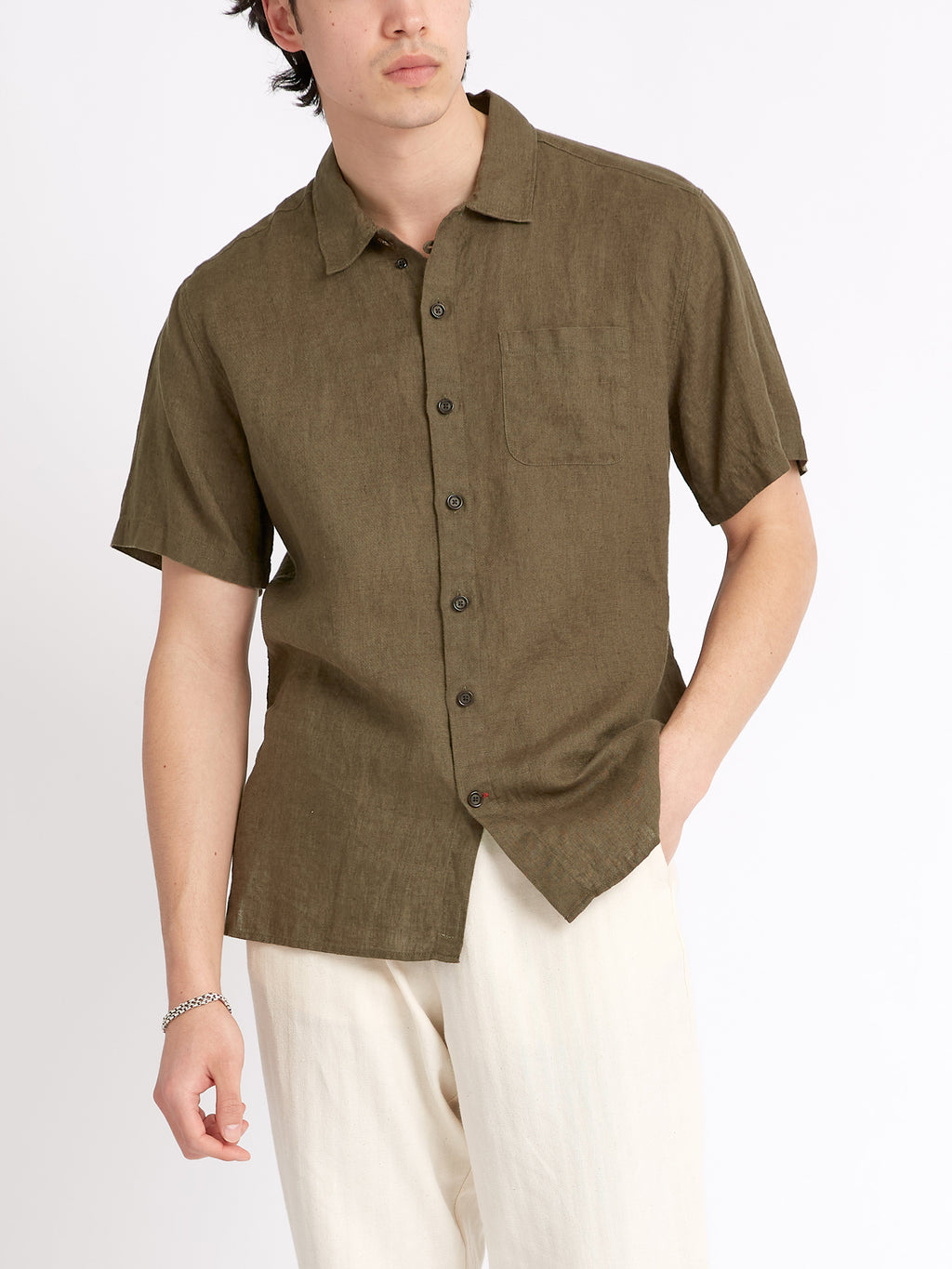  Riviera Short Sleeve Shirt Padworth Green
