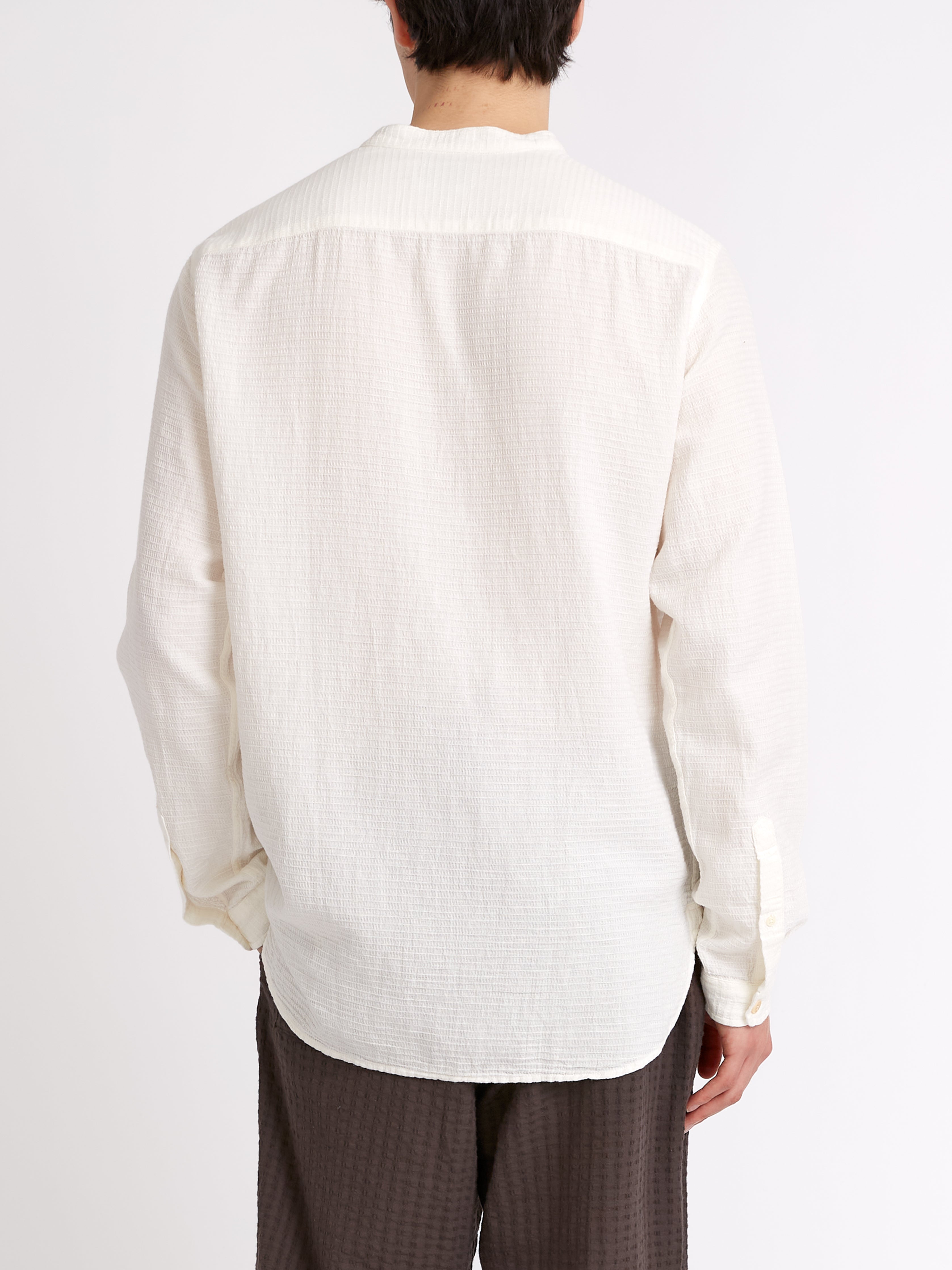  Grandad Shirt Haston Cream