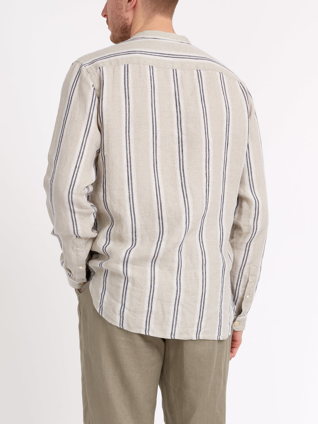  Grandad Shirt Loughlin Sand