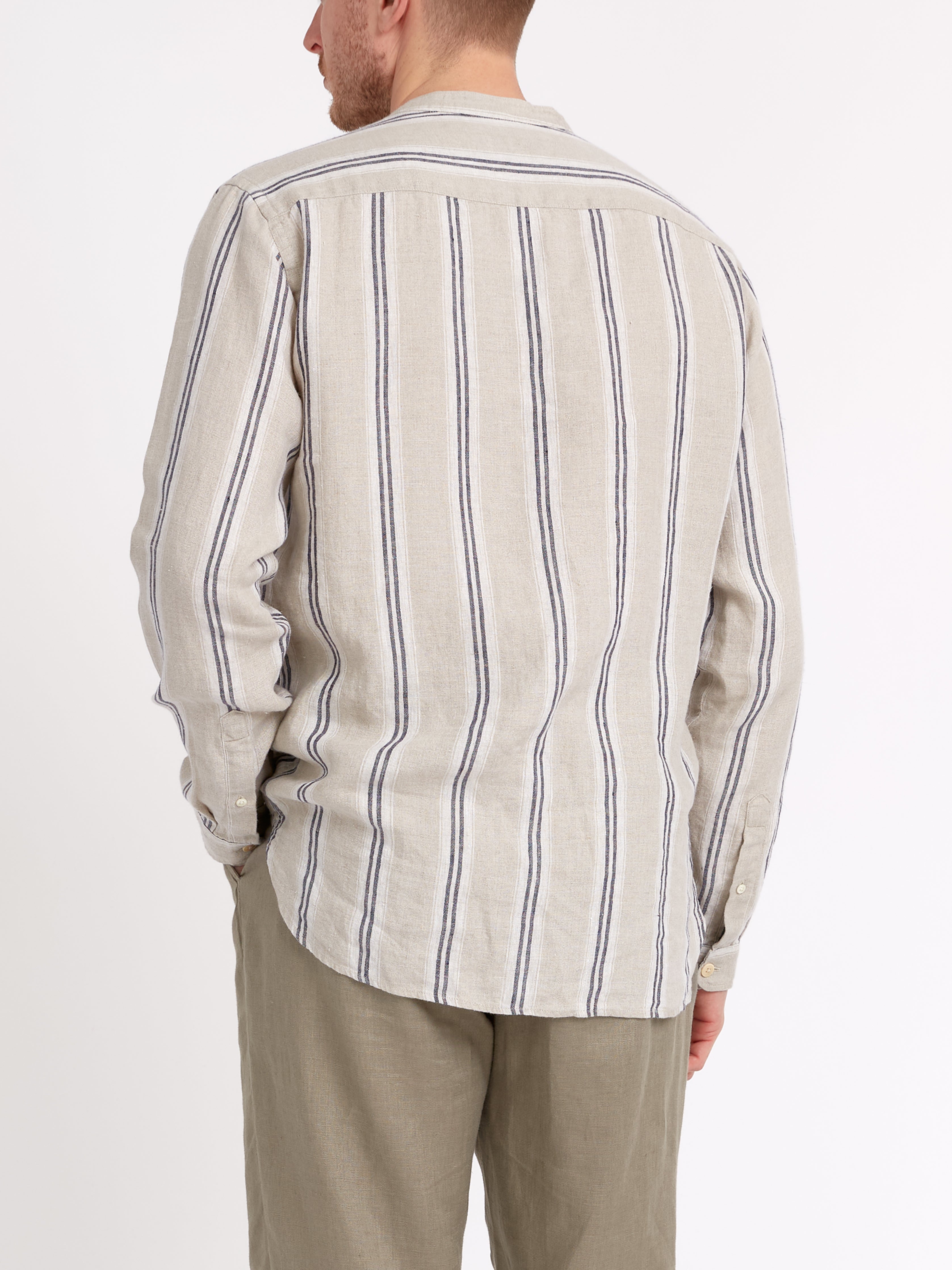 Grandad Shirt Loughlin Sand