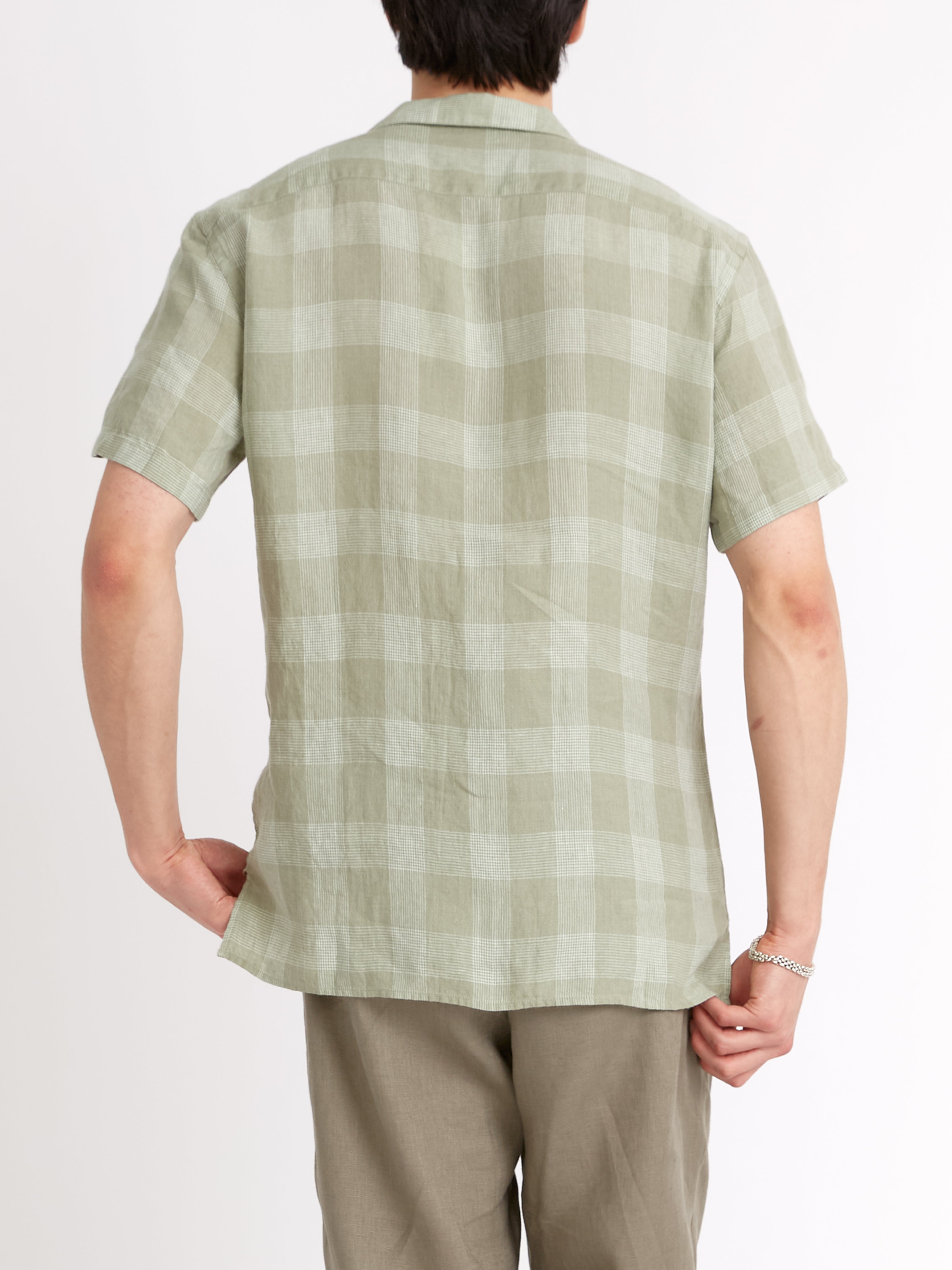  Havana Short Sleeve Shirt Kemsley Green