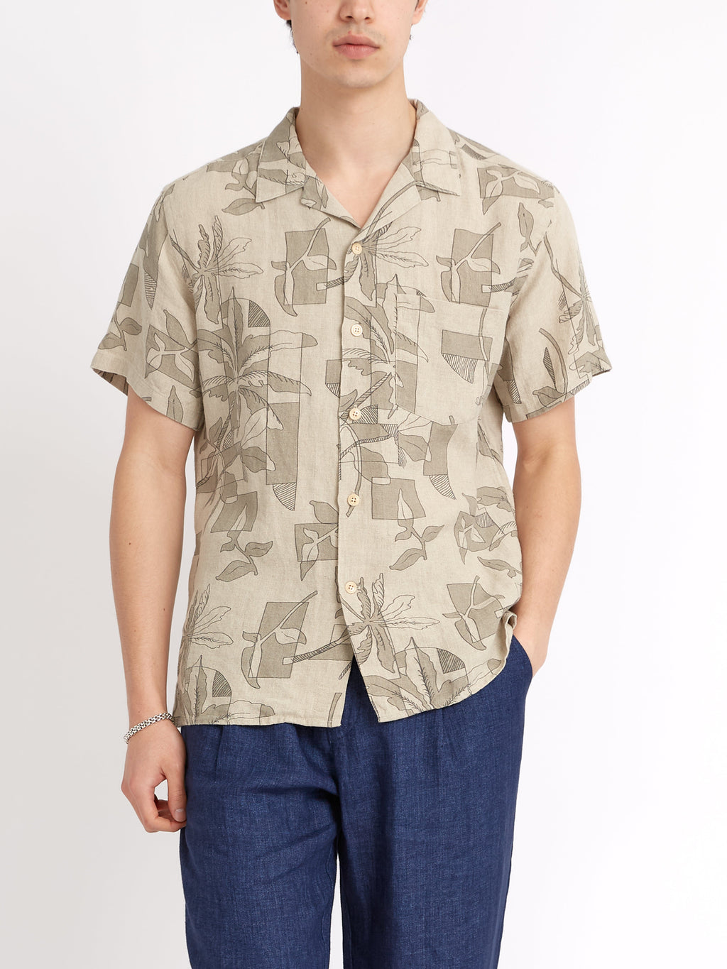  Havana Short Sleeve Shirt Westgate Beige