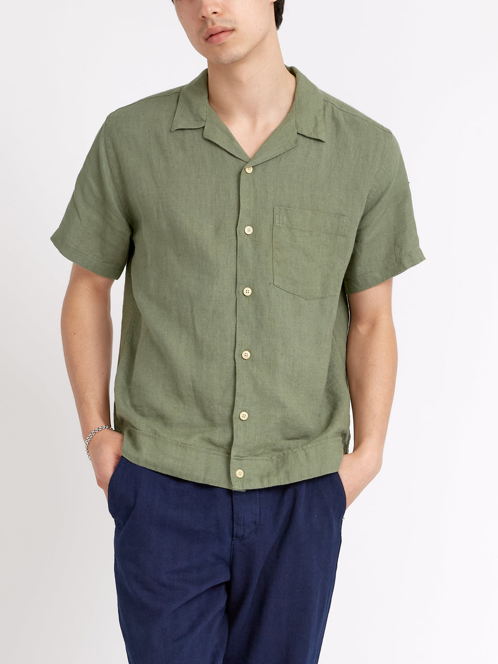  Havana Short Sleeve Shirt Coney Green