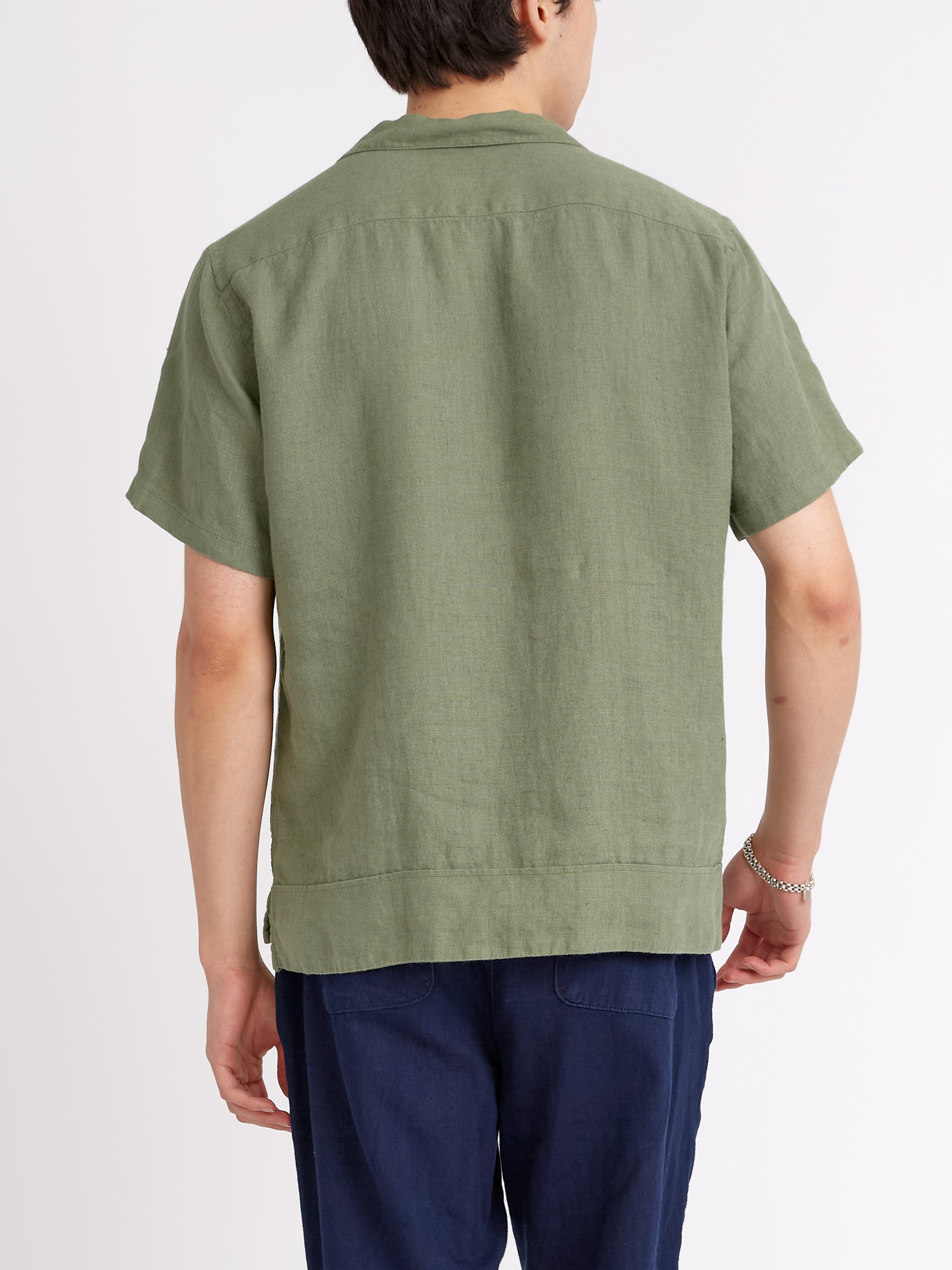  Havana Short Sleeve Shirt Coney Green