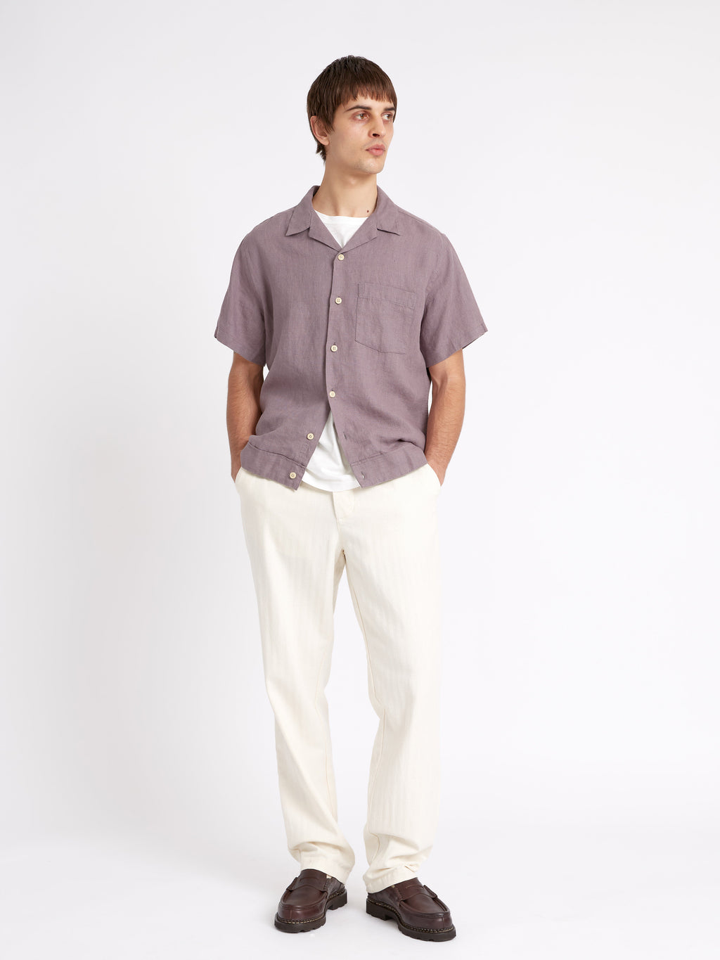  Havana Short Sleeve Shirt Coney Mauve