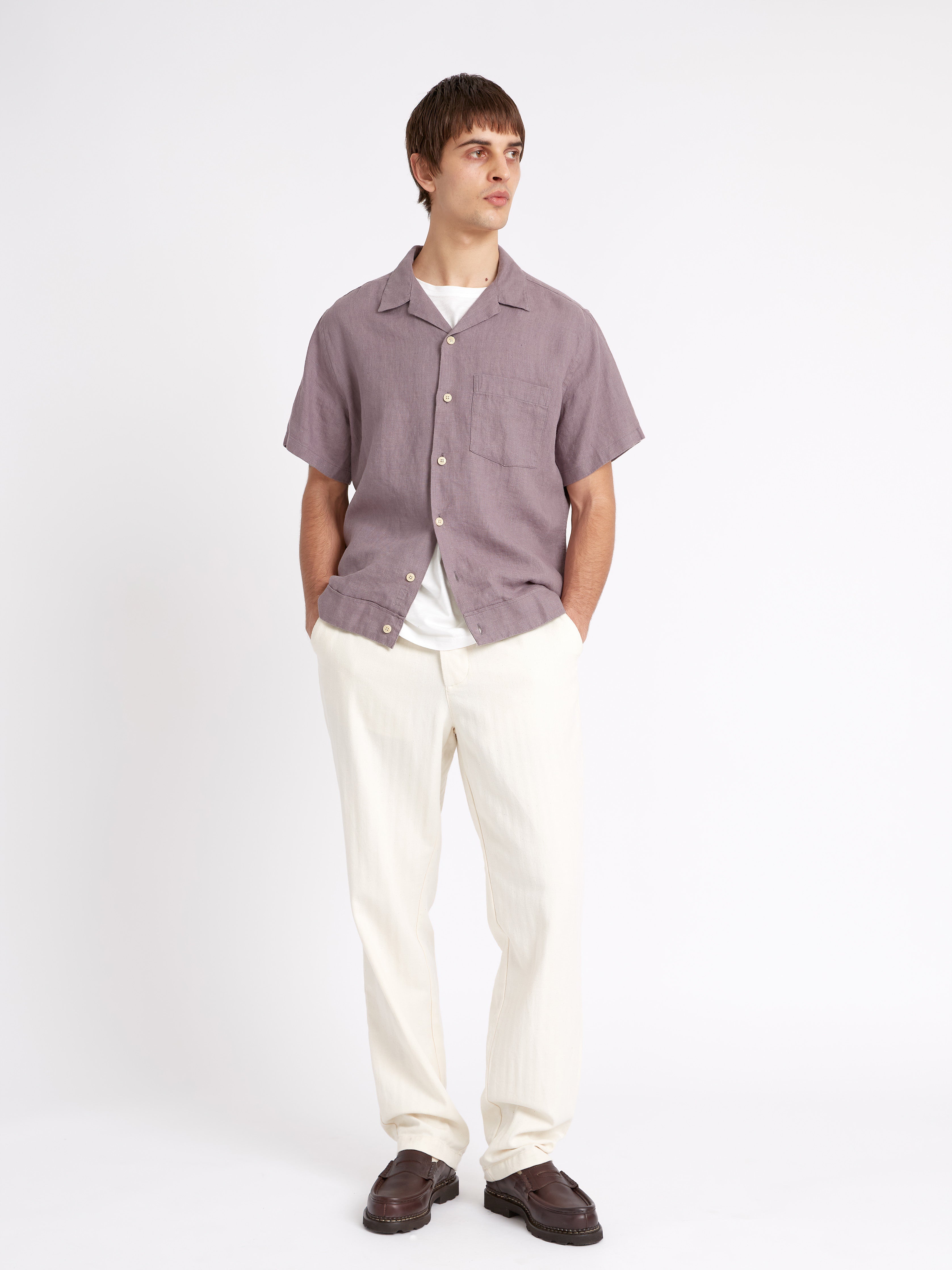  Havana Short Sleeve Shirt Coney Mauve
