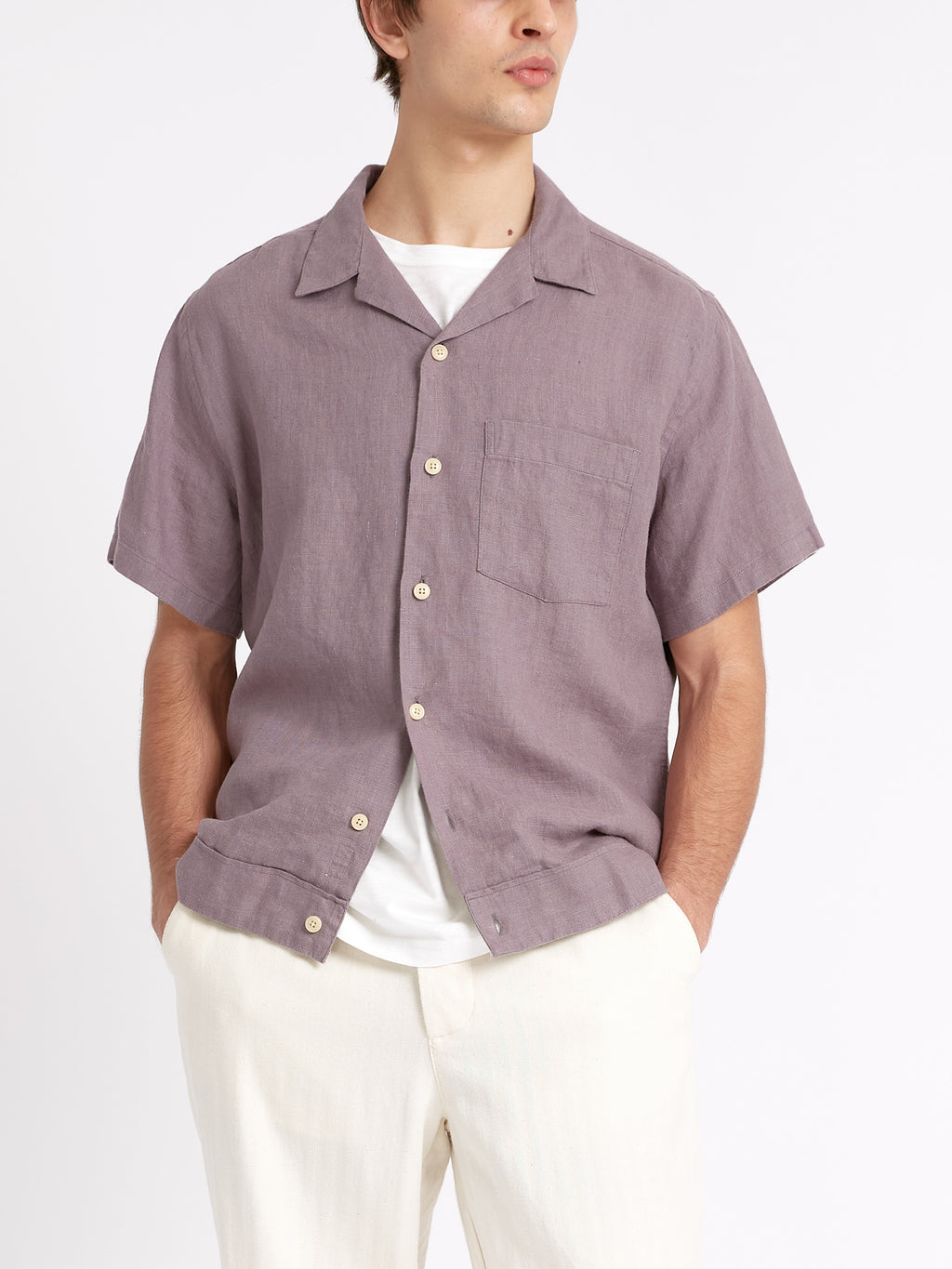  Havana Short Sleeve Shirt Coney Mauve