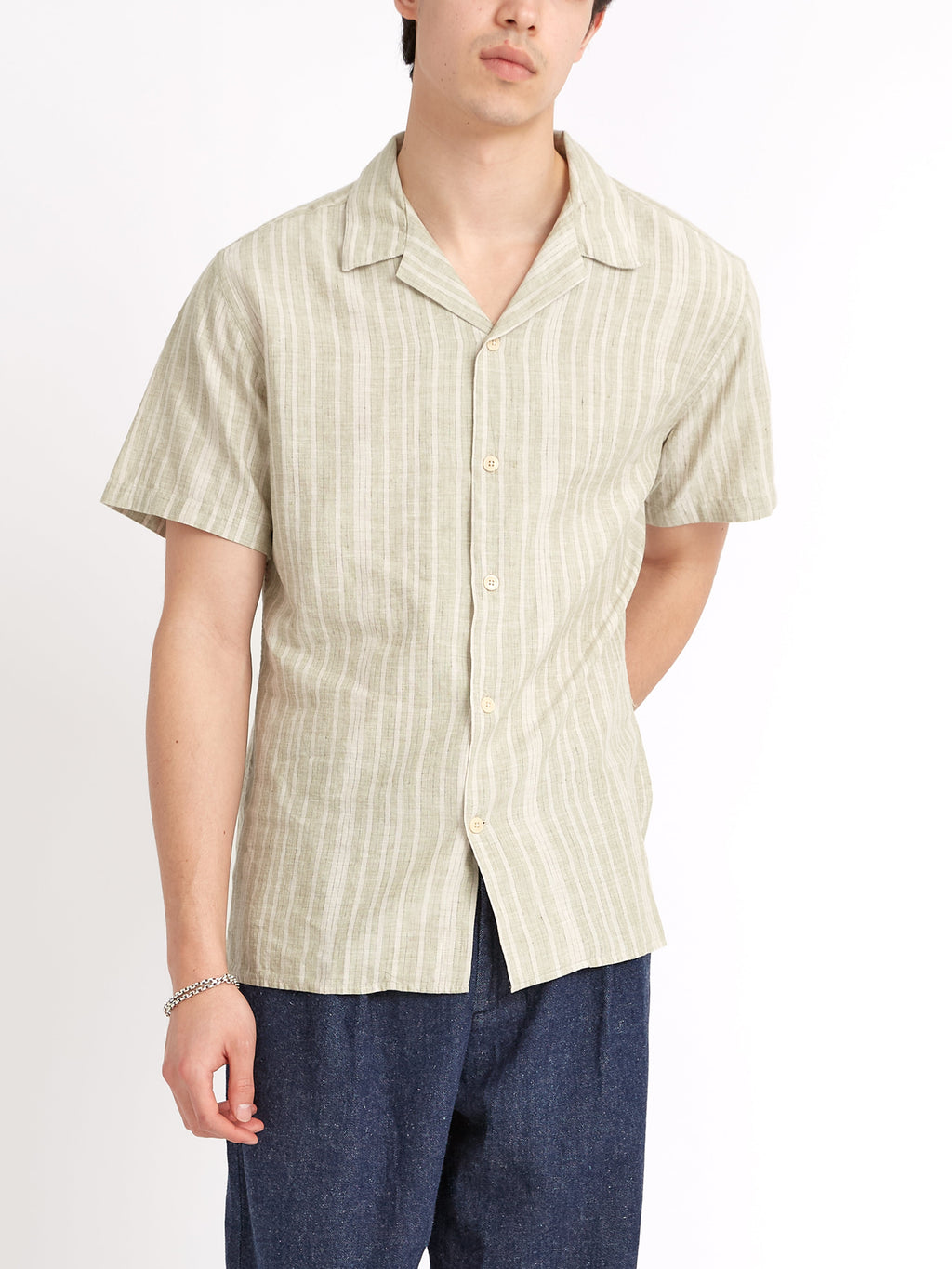  Havana Short Sleeve Shirt Dumont Green