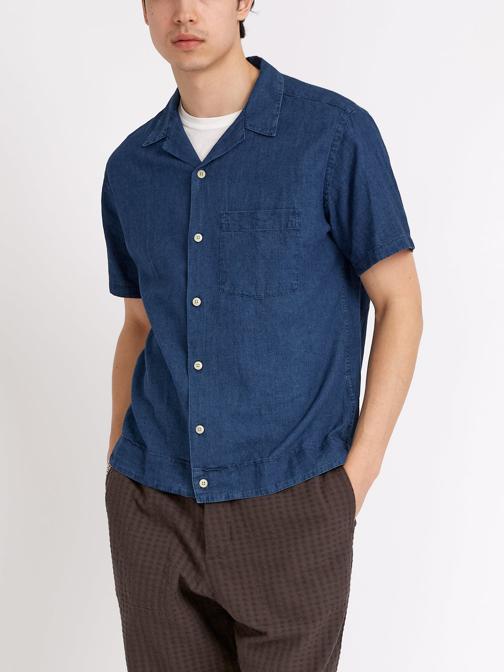  Havana Short Sleeve Shirt Lawes Navy