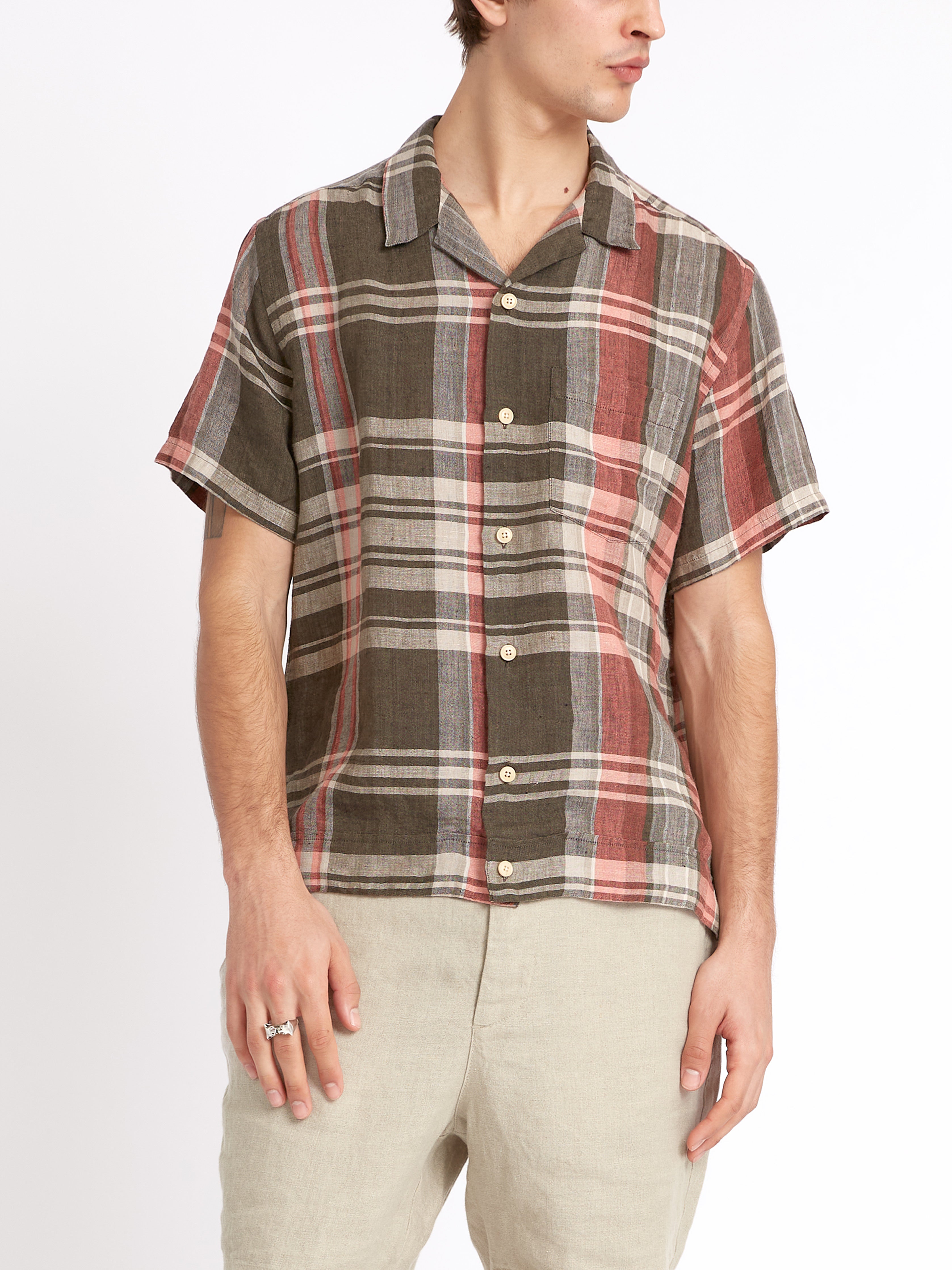  Havana Short Sleeve Shirt Northfield Black