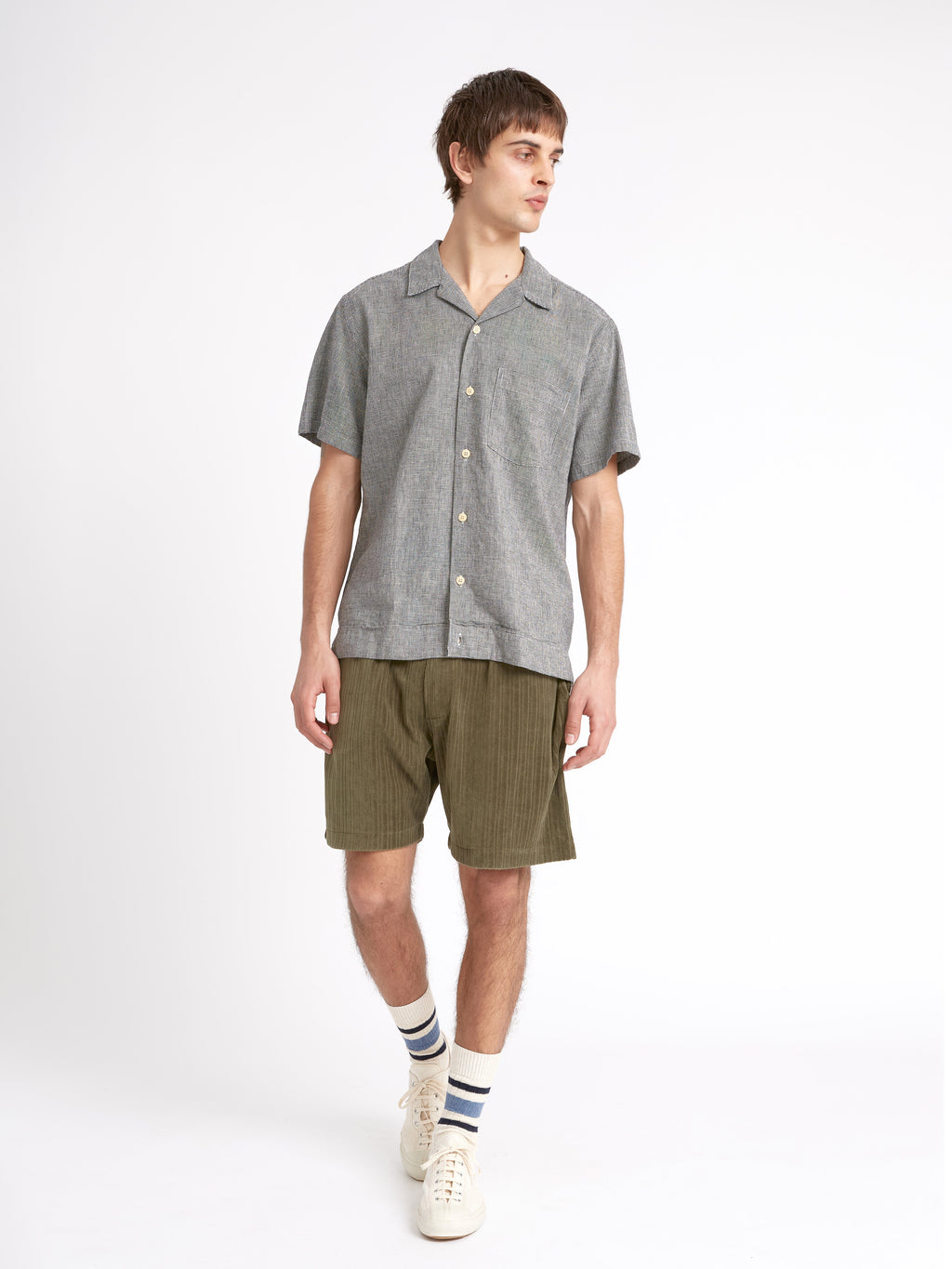  Havana Short Sleeve Shirt Rackfield Black/White