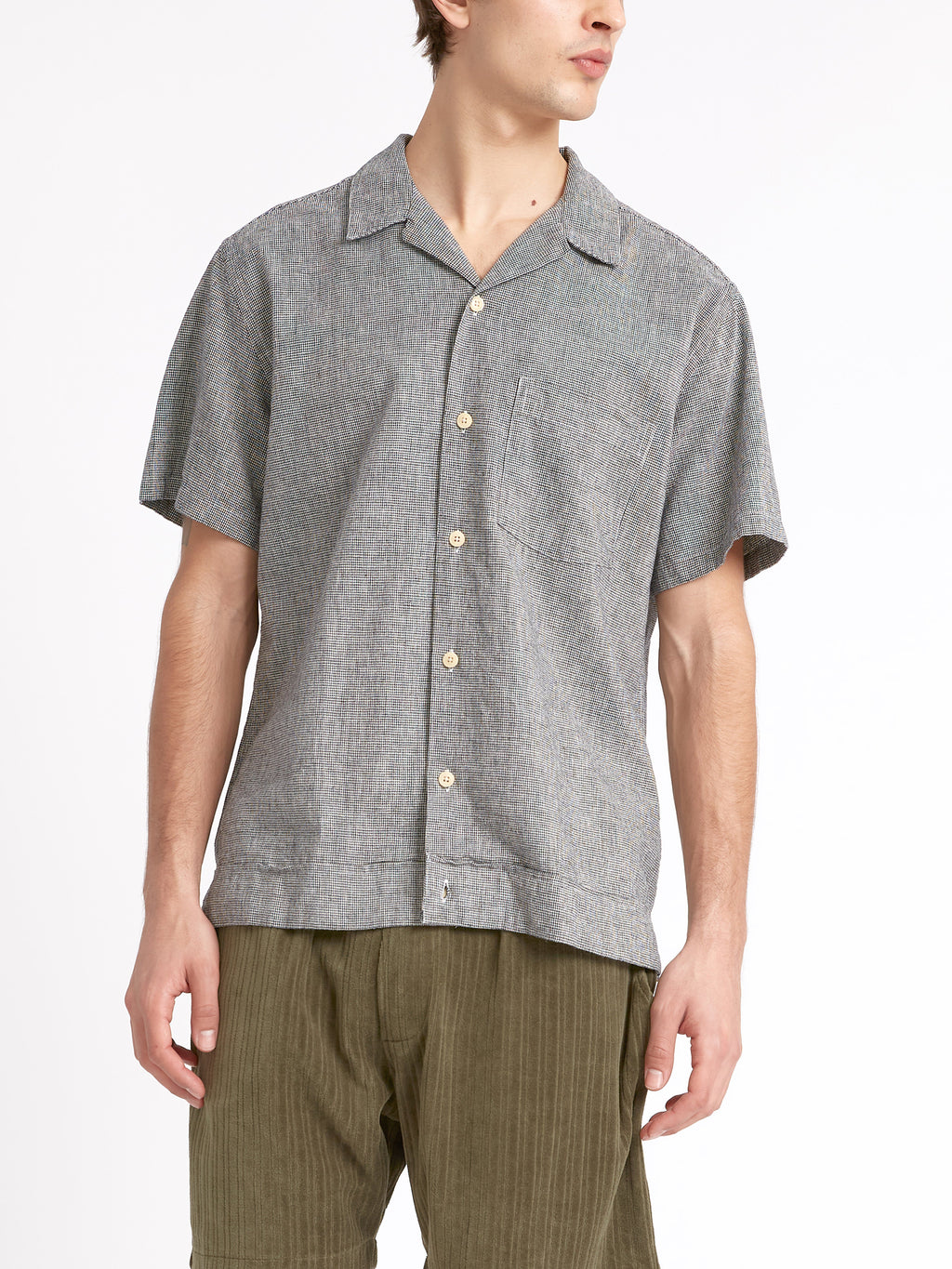  Havana Short Sleeve Shirt Rackfield Black/White