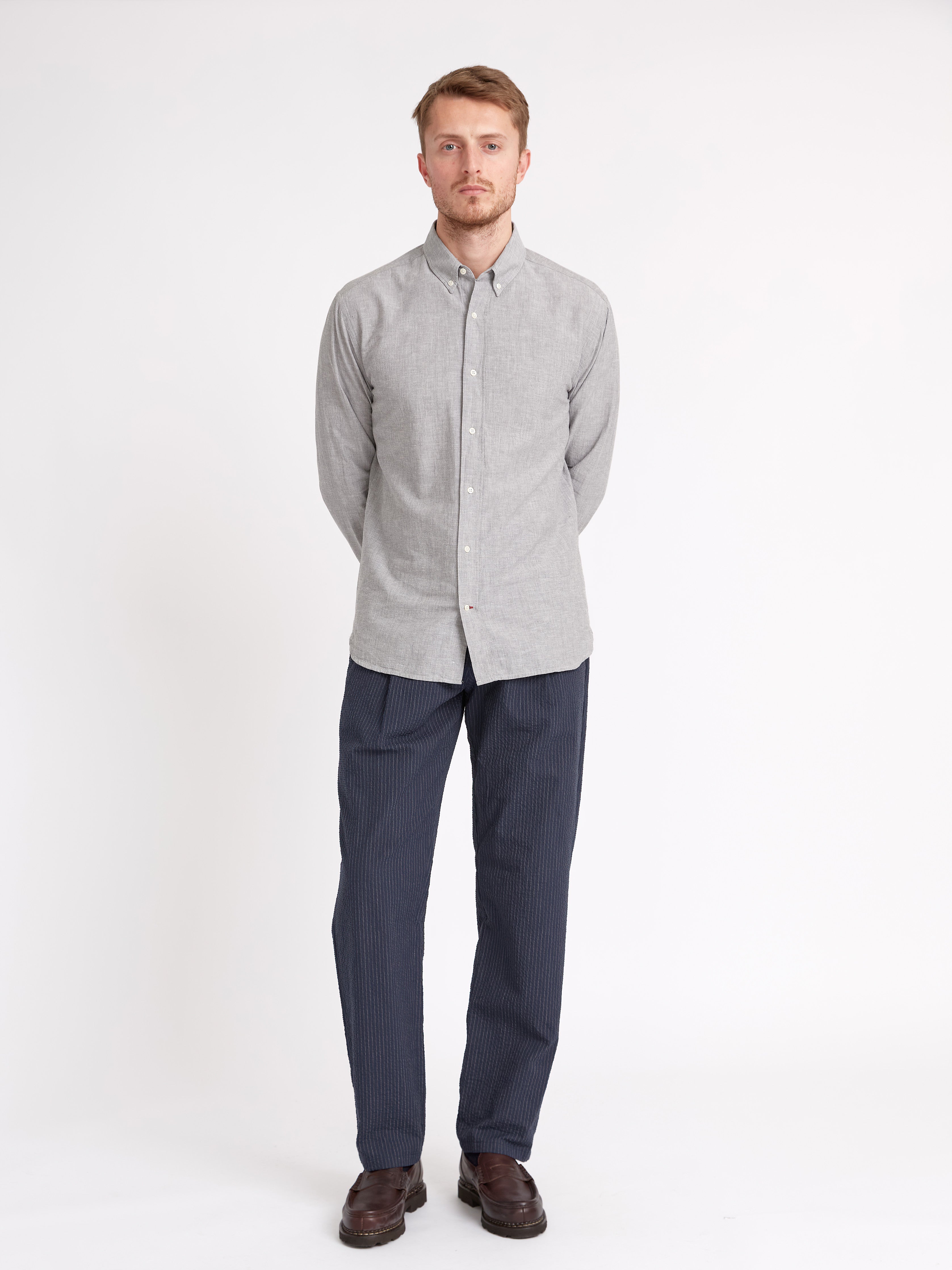  Brook Shirt Campbell Grey