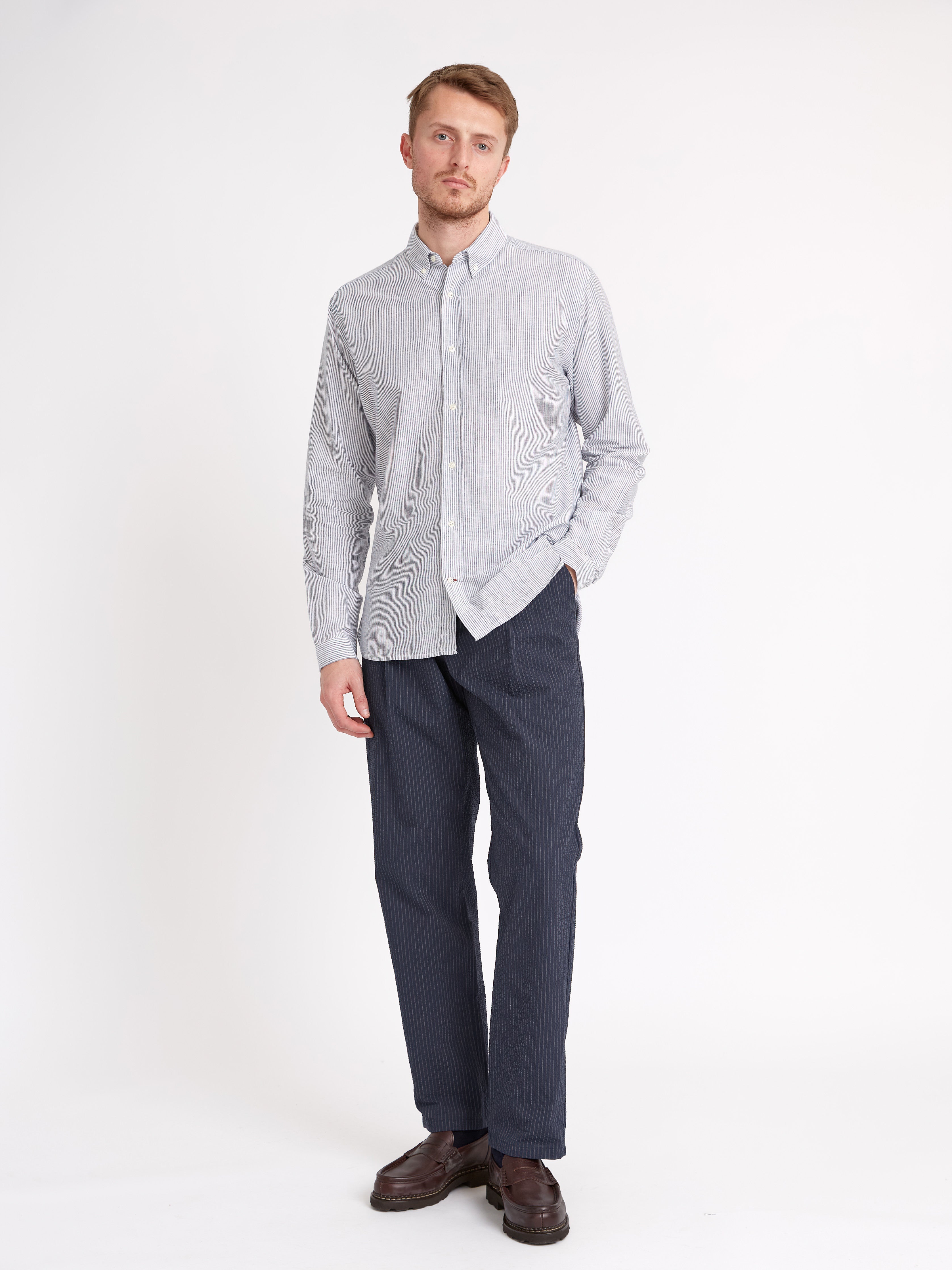  Brook Shirt Conroy Blue