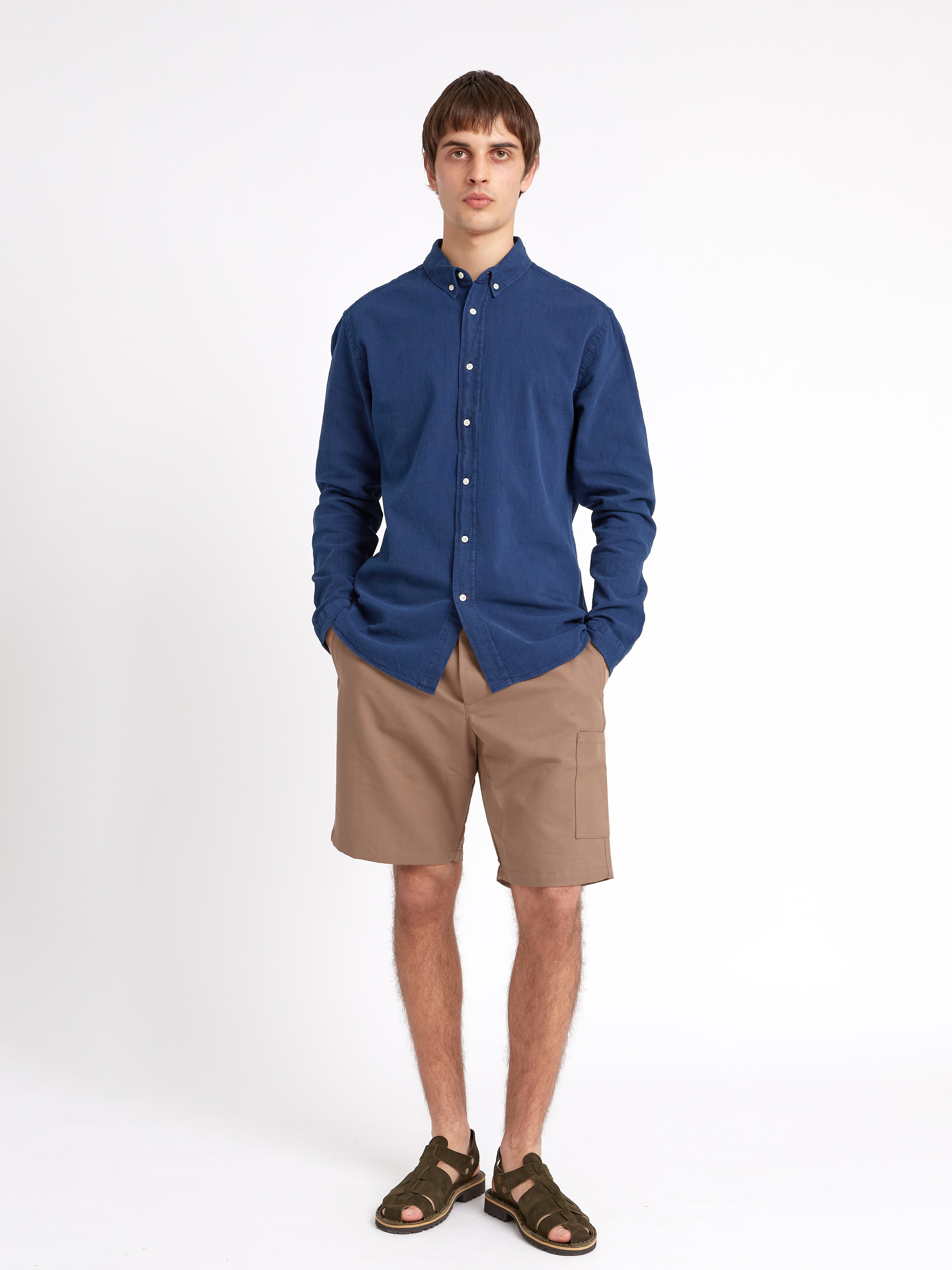  Brook Shirt Kildale Indigo Rinse