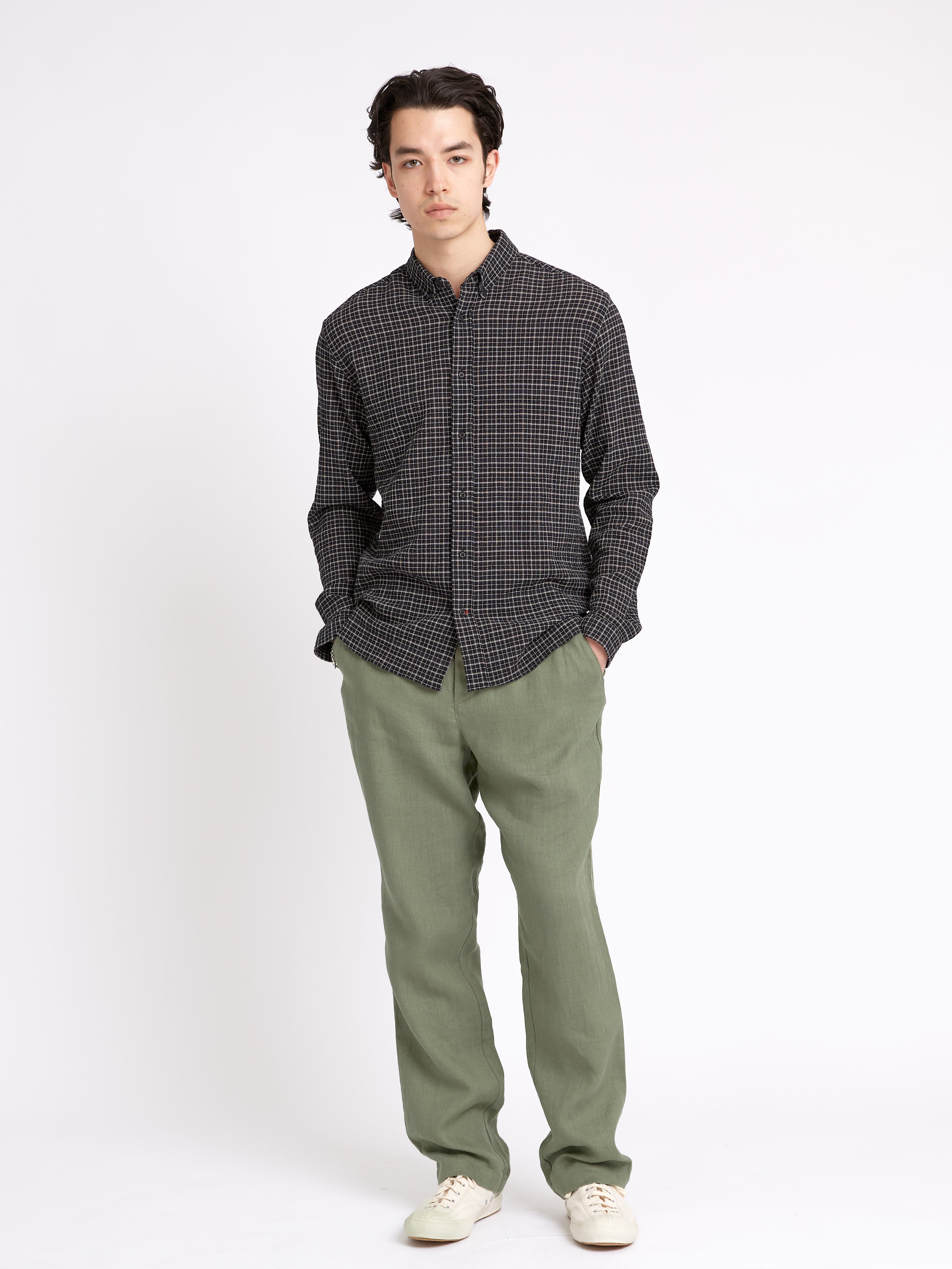  Brook Shirt Priory Black